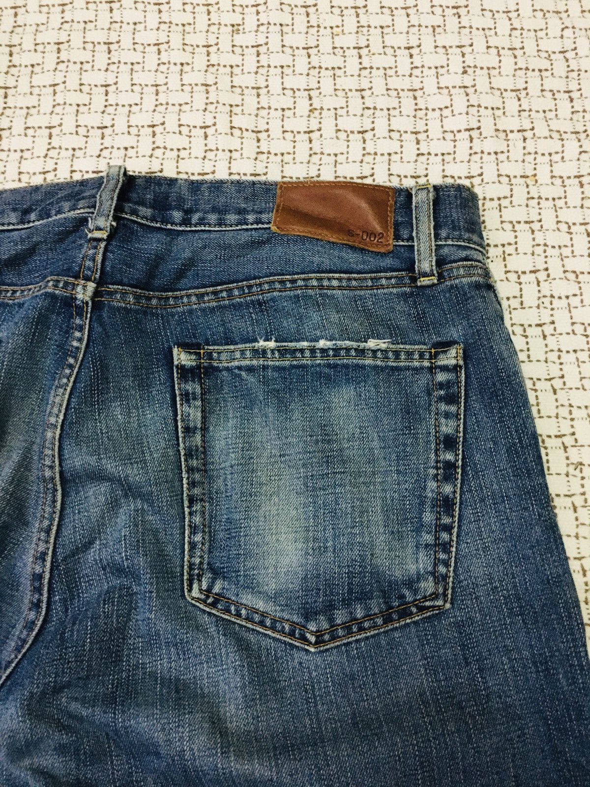 Japanese Brand × Uniqlo Uniqlo Regular Fit Straight Jeans (16) Size US 35 - 4 Thumbnail