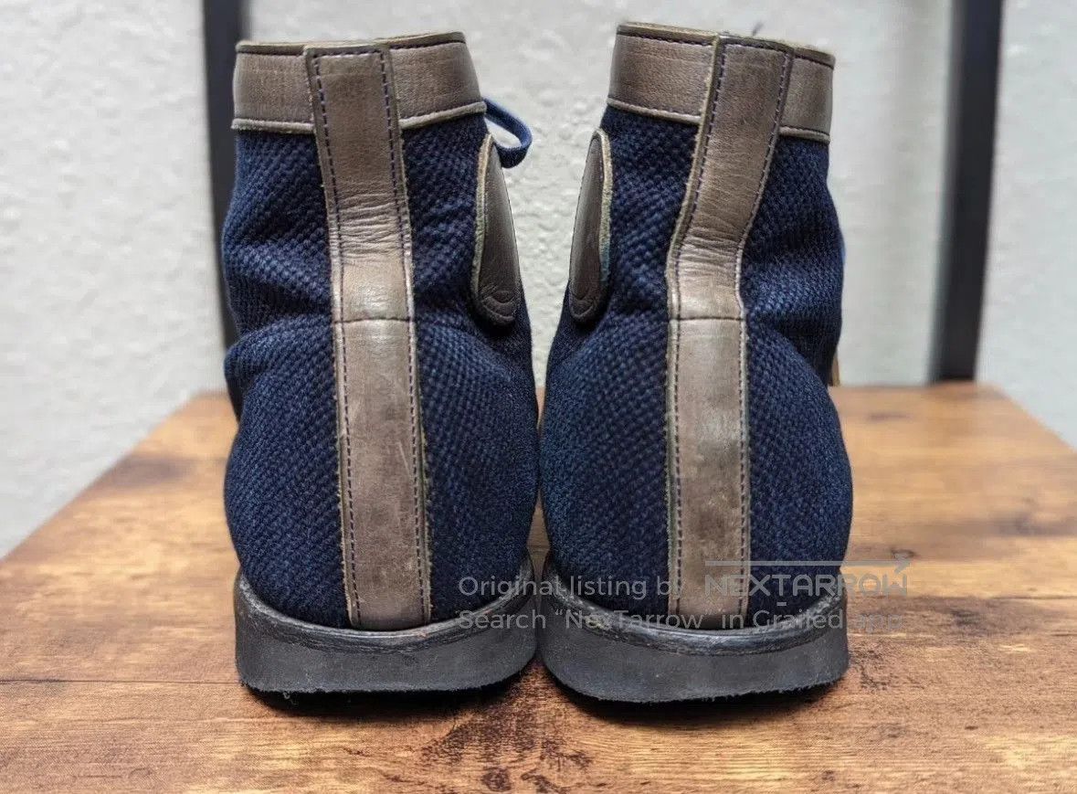 Clinch Boots CLINCH x NITEKLUB Indigo Sashiko Boxing Boots. Size US 9.5 / EU 42-43 - 8 Thumbnail