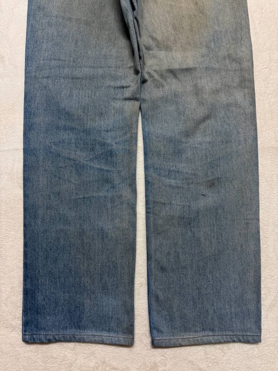 Levi's THRASHED Vintage 2000s Levi’s 515 Rusty Dirty Blue Denim Size US 32 / EU 48 - 19 Thumbnail