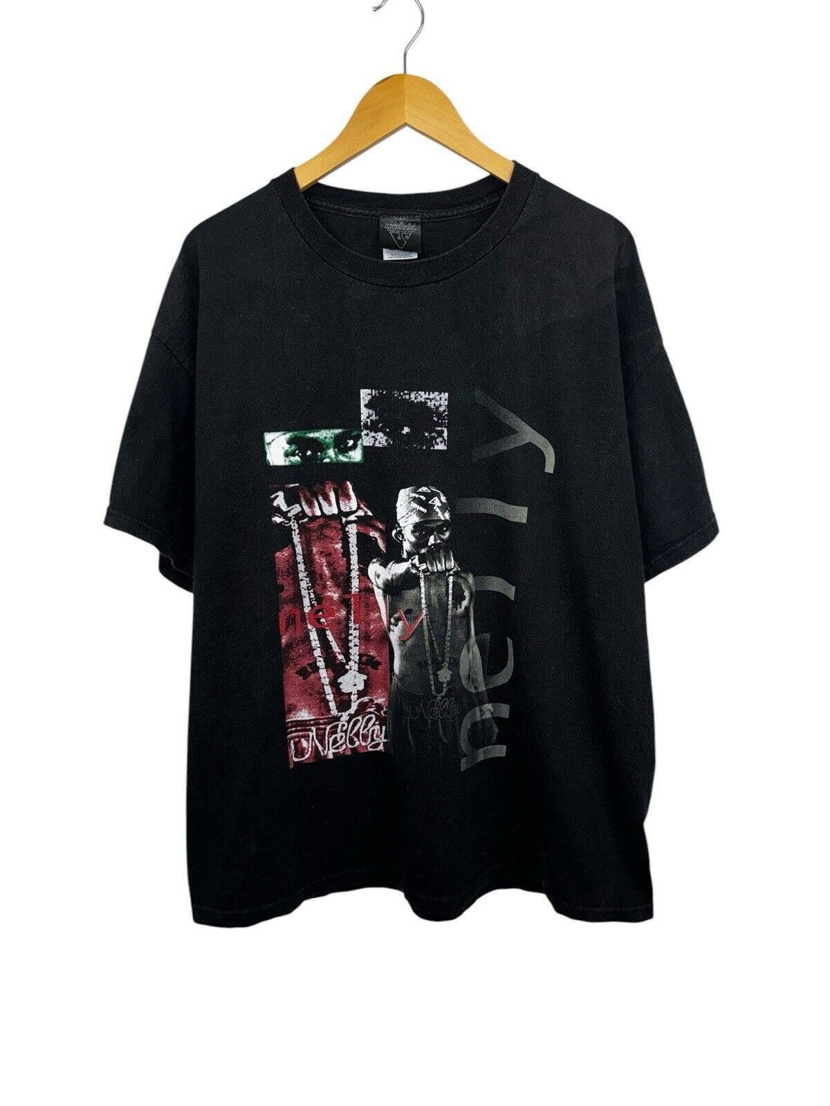 Delta Vintage Nelly 2K Country Grammar Tour 2000 Rap Tee Shirt XL 