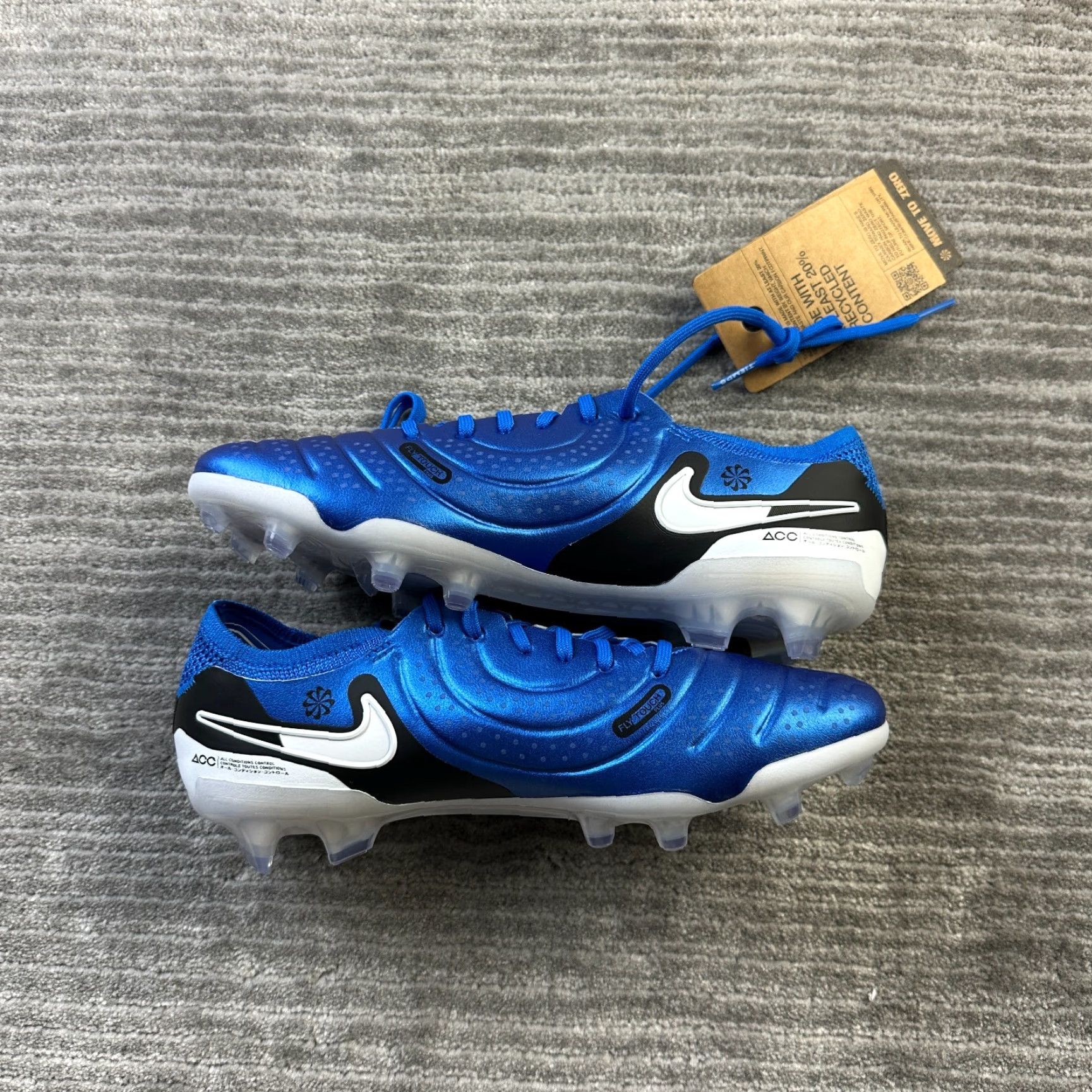 Nike Nike Tiempo Legend 10 Elite Mens 6.5 Womens 8 FG Mad Ambition Pack ACC Flyknit Nike Tiempo Legend Sneaker Blue 6.5 Mens 2024 Size ONE SIZE - 2 Thumbnail