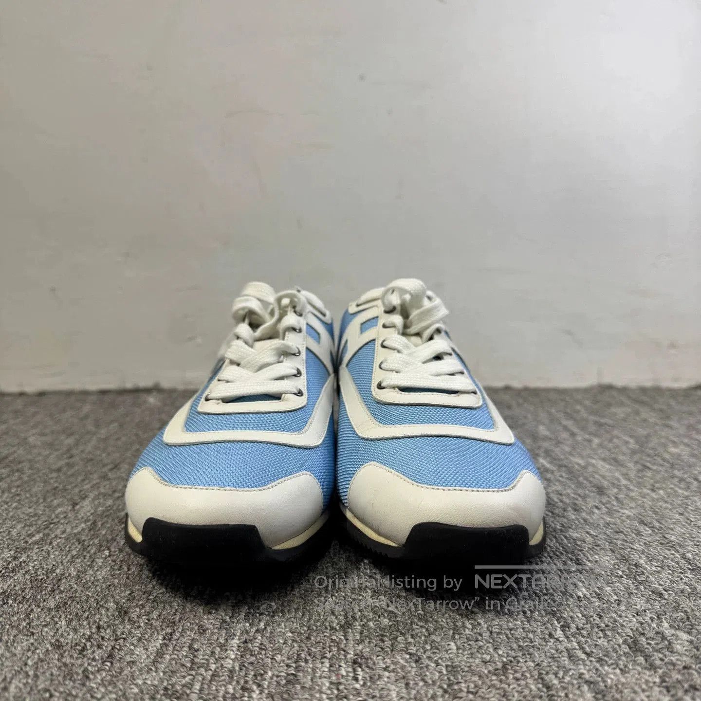Hermes Hermes Canvas Leather Casual Shoes. Size US 7.5 / EU 40-41 - 2 Thumbnail