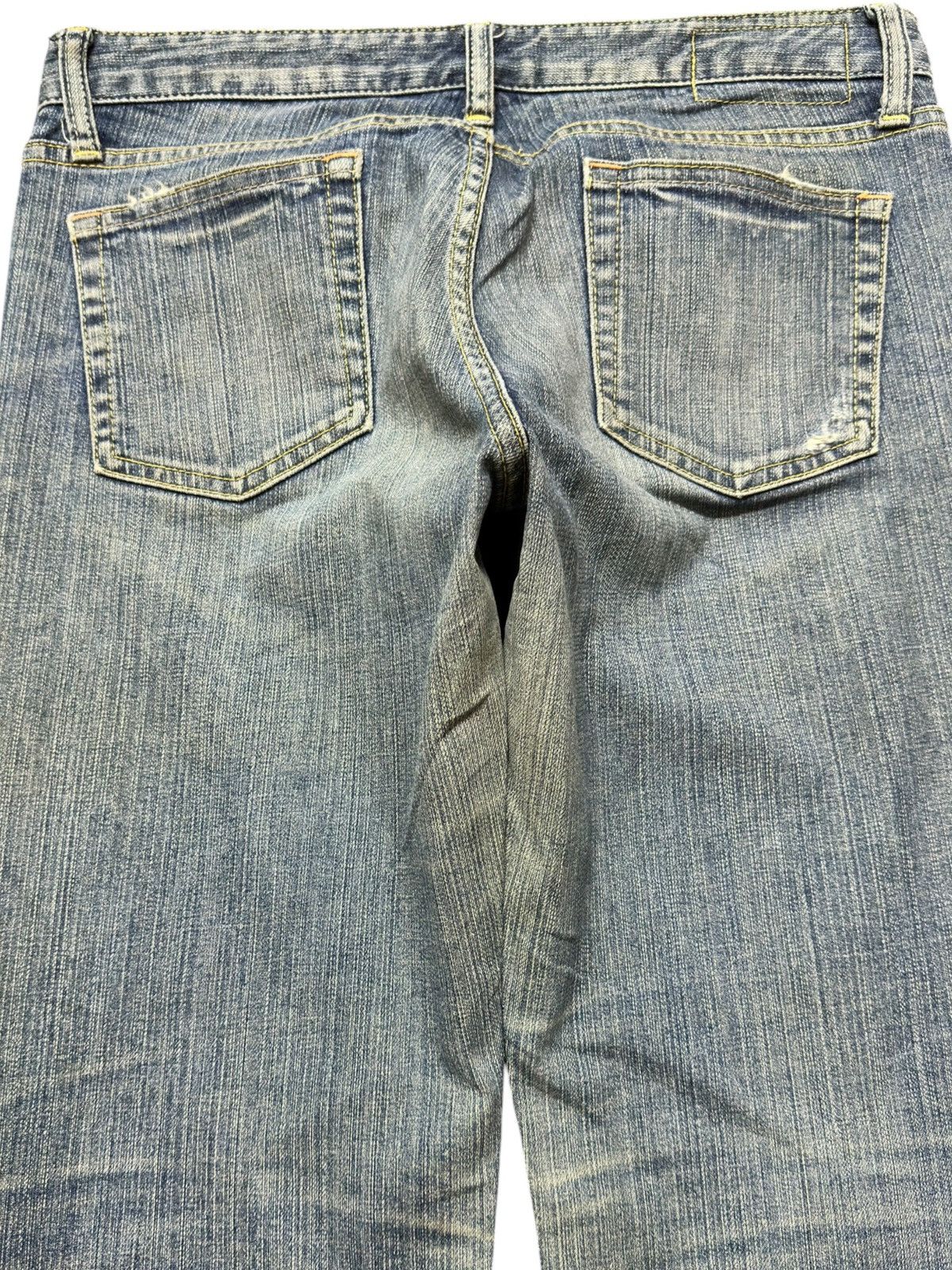 Uniqlo Vintage Uniqlo Flare Bootcut Faded Denim Size US 31 - 5 Thumbnail