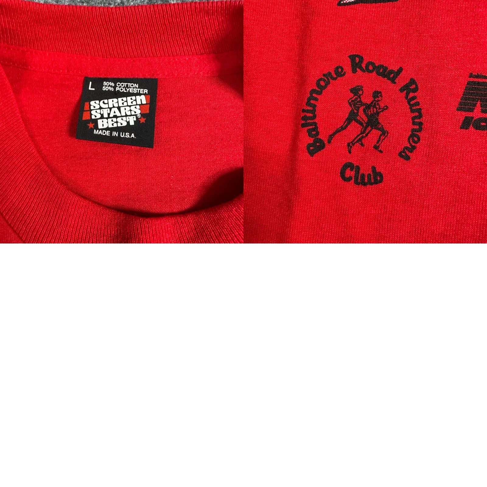 Vintage VINTAGE Baltimore Zoo T-shirt M Red Long Sleeve Road Runners Club Screen Stars Unisex Adults Baseball? Size US M / EU 48-50 / 2 - 8 Thumbnail