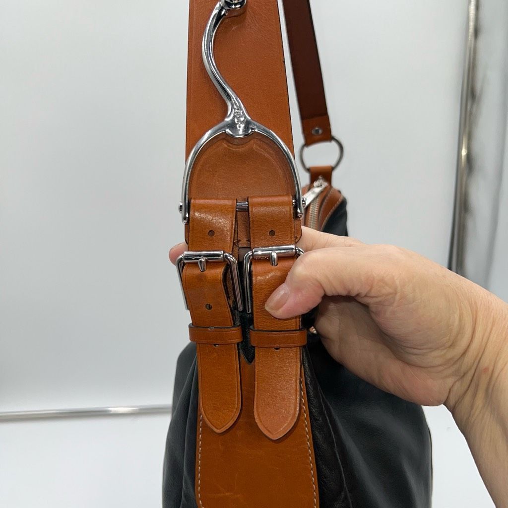 Lauren Ralph Lauren Ralph Lauren Leather Farrington Hobo Shoulder Bag Size ONE SIZE - 16 Thumbnail