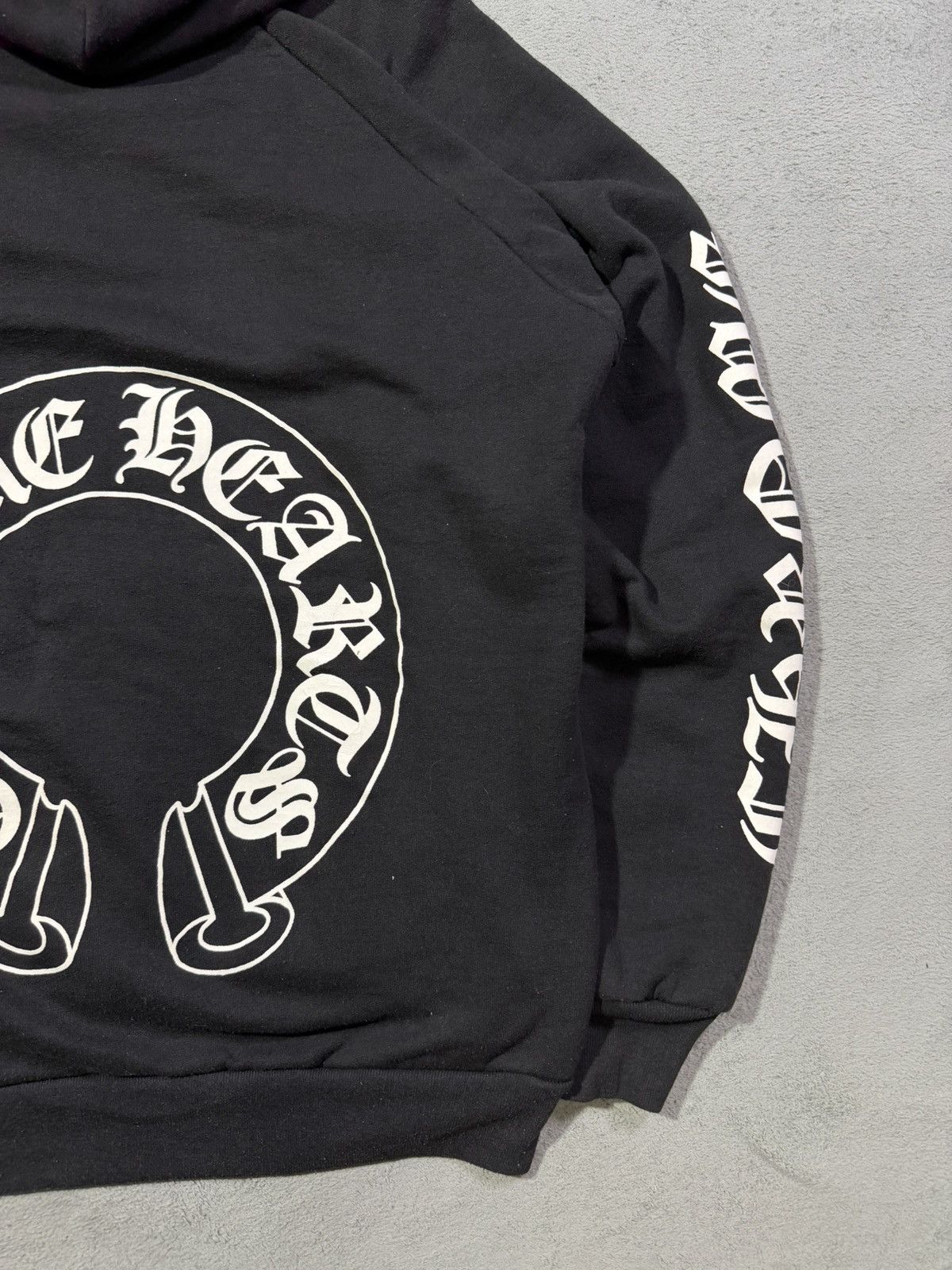 Chrome Hearts VINTAGE! 90s Horseshoe Script Pullover Hoodie Size US S / EU 44-46 / 1 - 5 Thumbnail