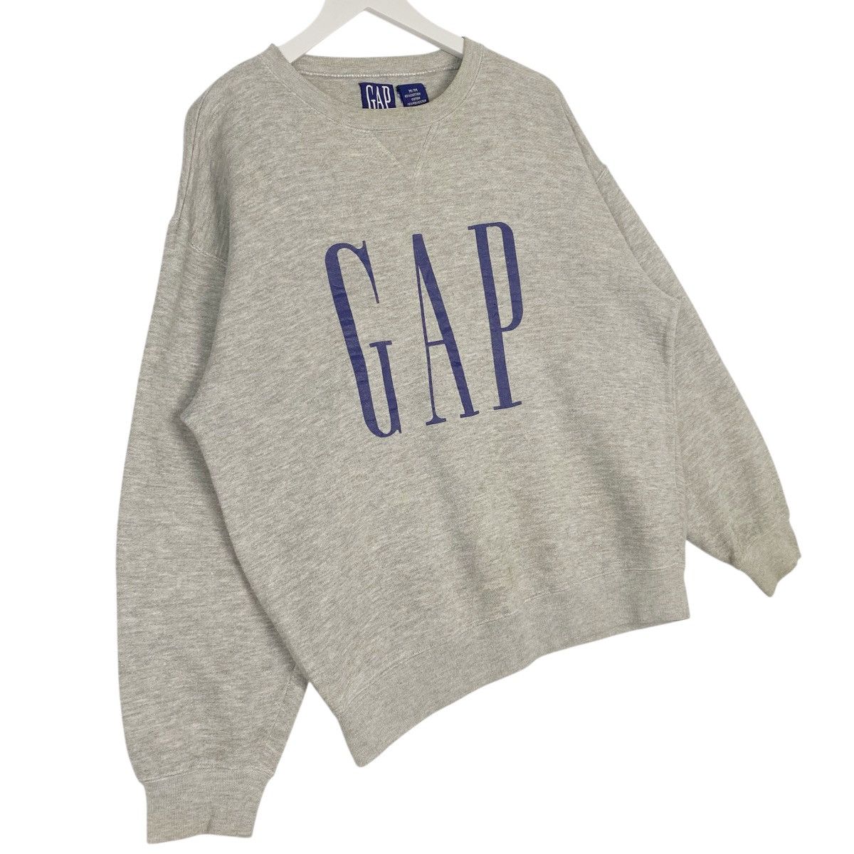 Other Vintage GAP Big Logo Printed Gray Pullover Jumper Size M Size US M / EU 48-50 / 2 - 3 Thumbnail