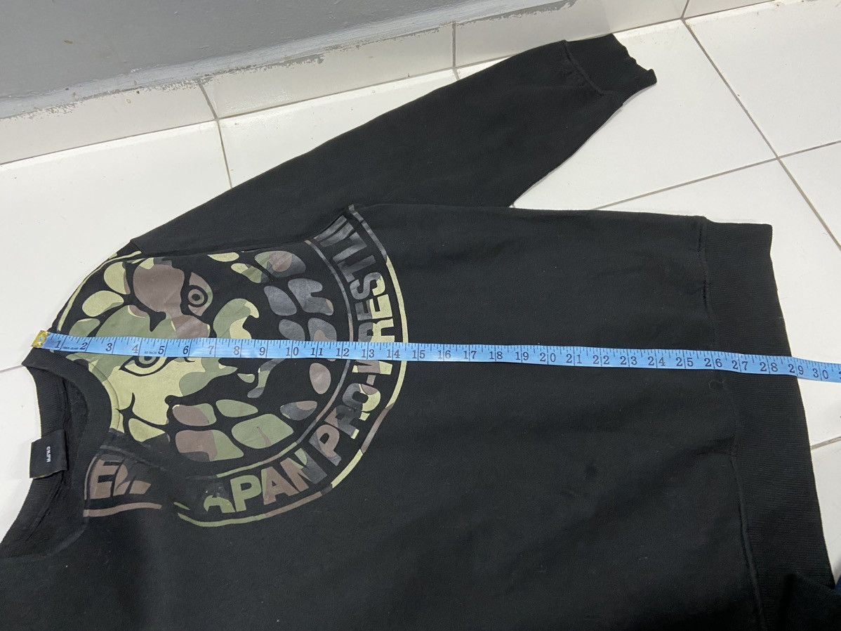 Japanese Brand NJPW NEW JAPAN PRO WRESTLING CAMO CREWNECK SWEATSHIRT Size US L / EU 52-54 / 3 - 15 Thumbnail