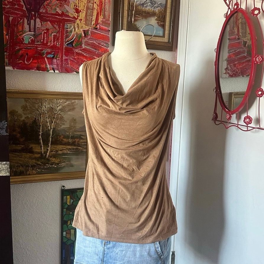 Worthington worthington light brown soft tank top Size M / US 6-8 / IT 42-44 - 1 Thumbnail
