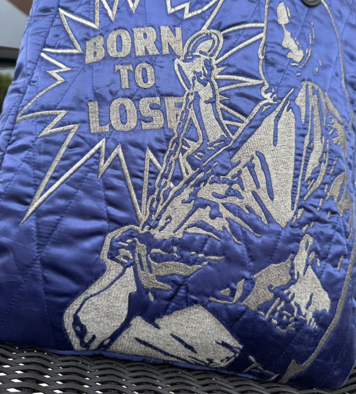 Hysteric Glamour Hysteric Glamour Born To Lose Tote Bag Punk Rock Graphic Size ONE SIZE - 6 Thumbnail