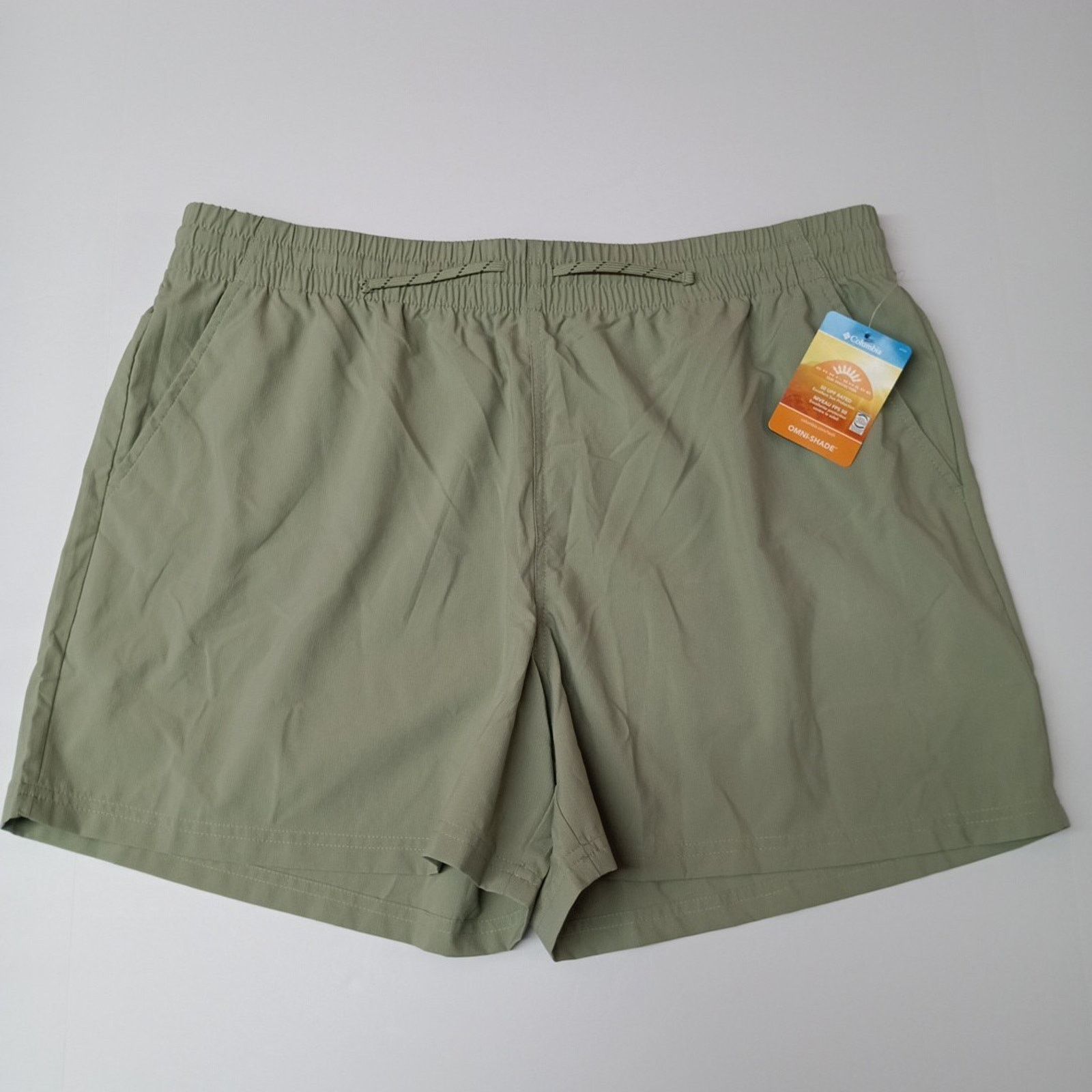 Columbia Columbia Women's Blue Vista Hill Shorts Size XL Green 5" Ins Size 38" / US 16 / IT 52 - 1 Thumbnail