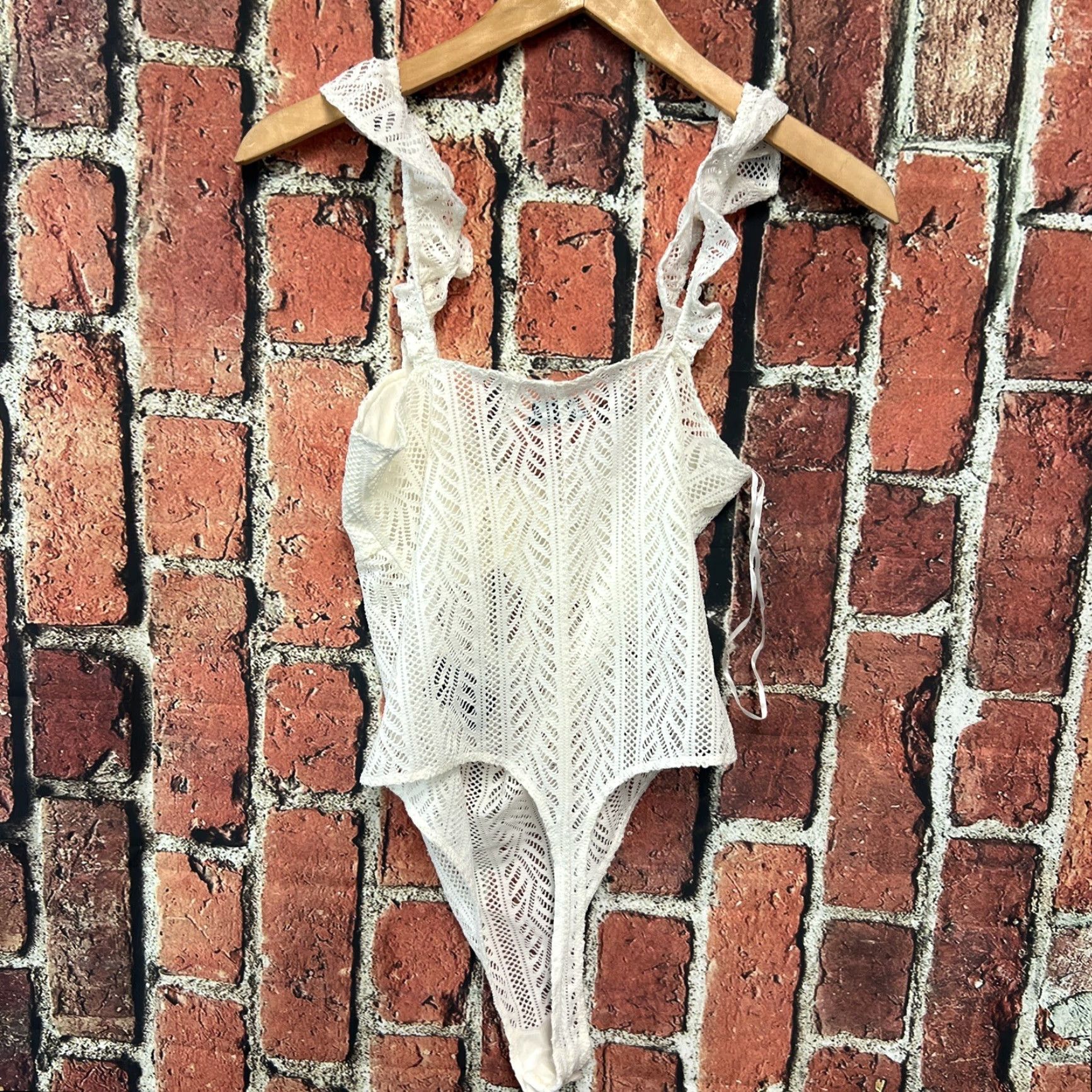 Urban Outfitters Out From Under Urban Outfitters Lace Bodysuit White M Womens Size M / US 6-8 / IT 42-44 - 3 Thumbnail