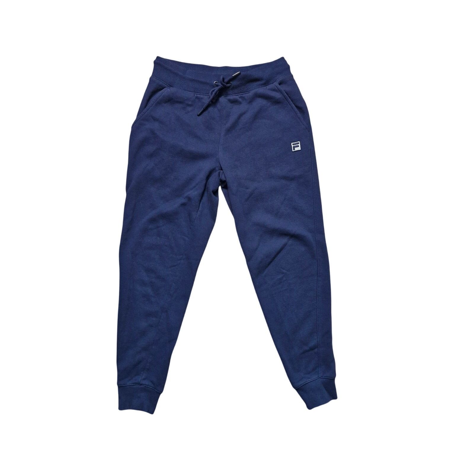 Fila Fila Women's Heritage Fleece Jogger Pants Navy Blue Size S Size 27" / US 4 / IT 40 - 1 Thumbnail