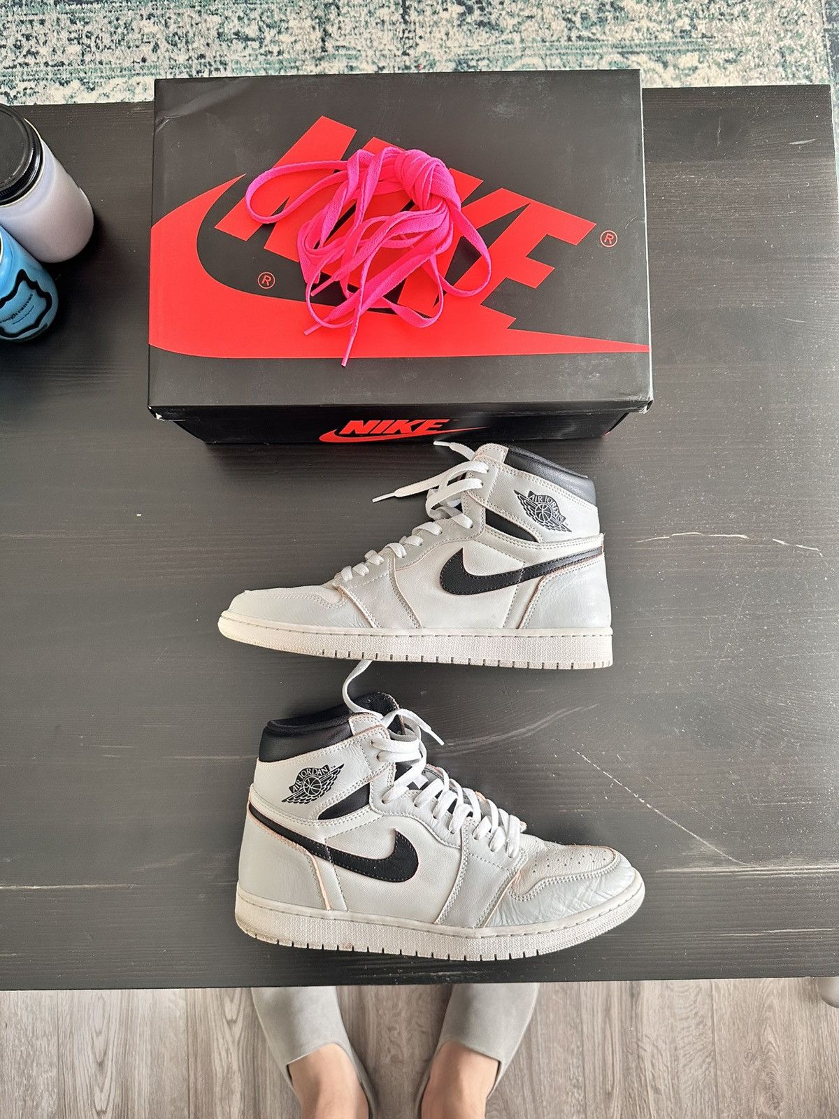 Jordan Brand × Nike AIR JORDAN 1 HIGH OG DEFIANT “NYC TO PARIS” Size US 11 / EU 44 - 2 Thumbnail