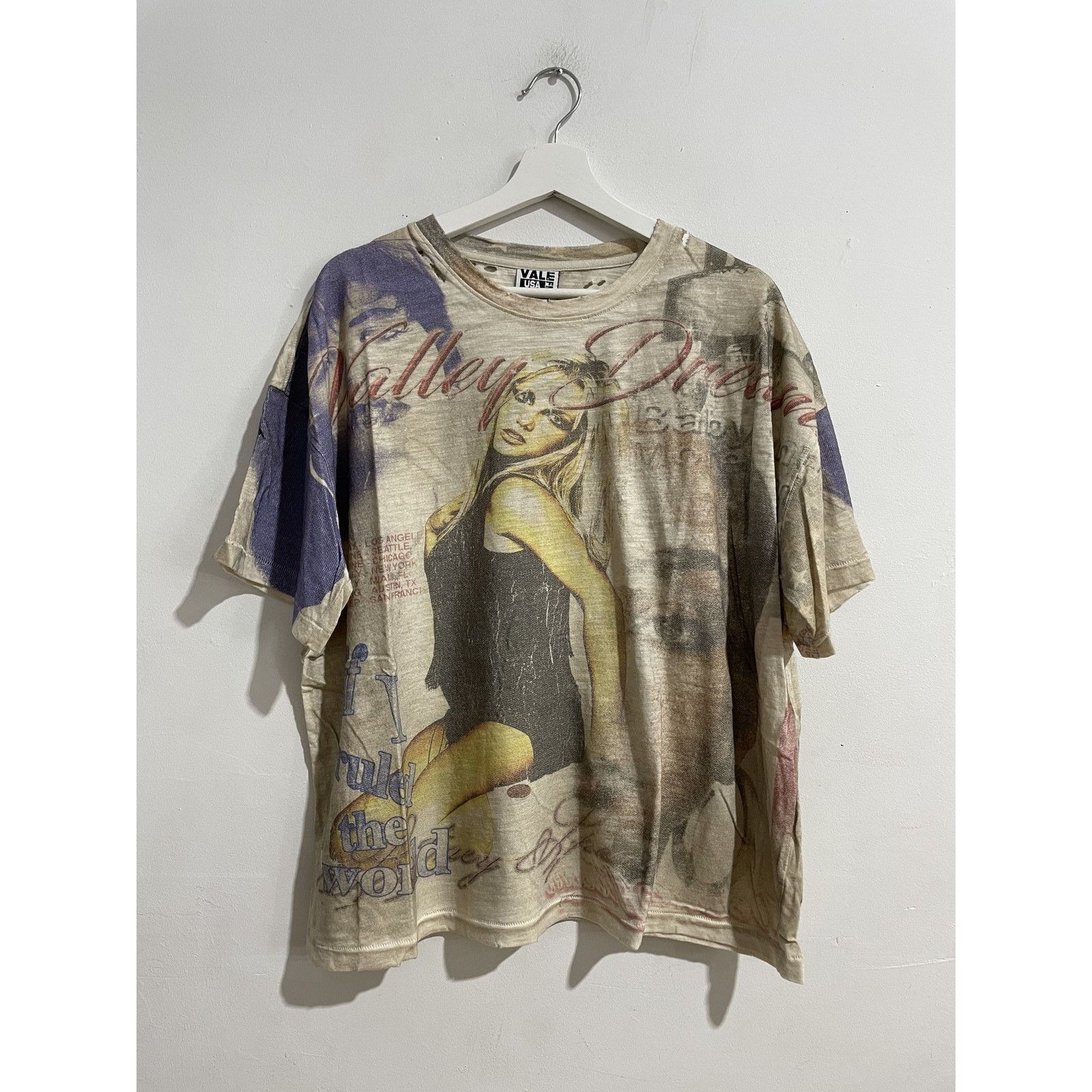VALE FOREVER CRASH TEE SIZE XL NEW