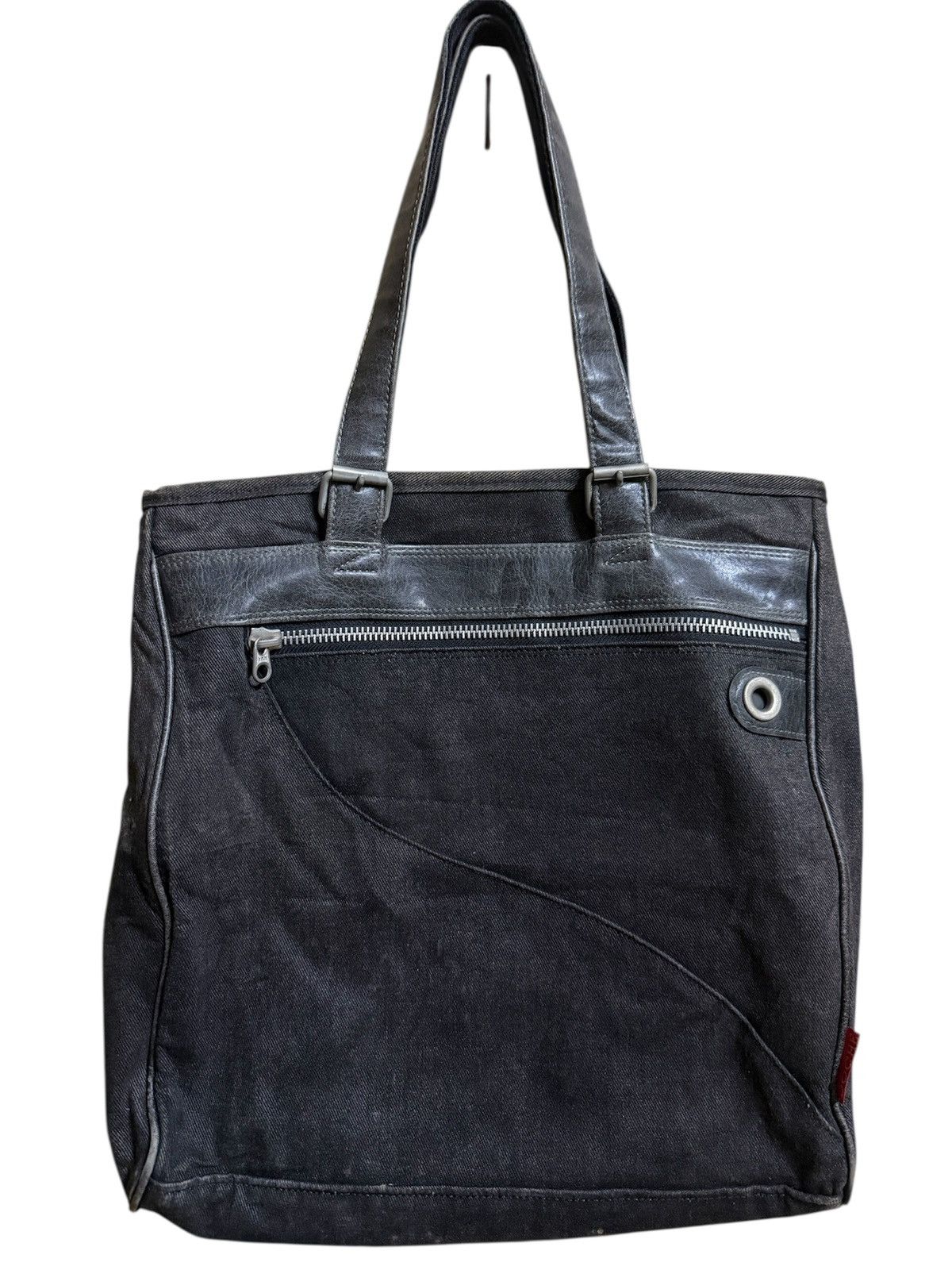 Vintage Vintage Handmade Denim Tote Bag Size ONE SIZE - 1 Thumbnail
