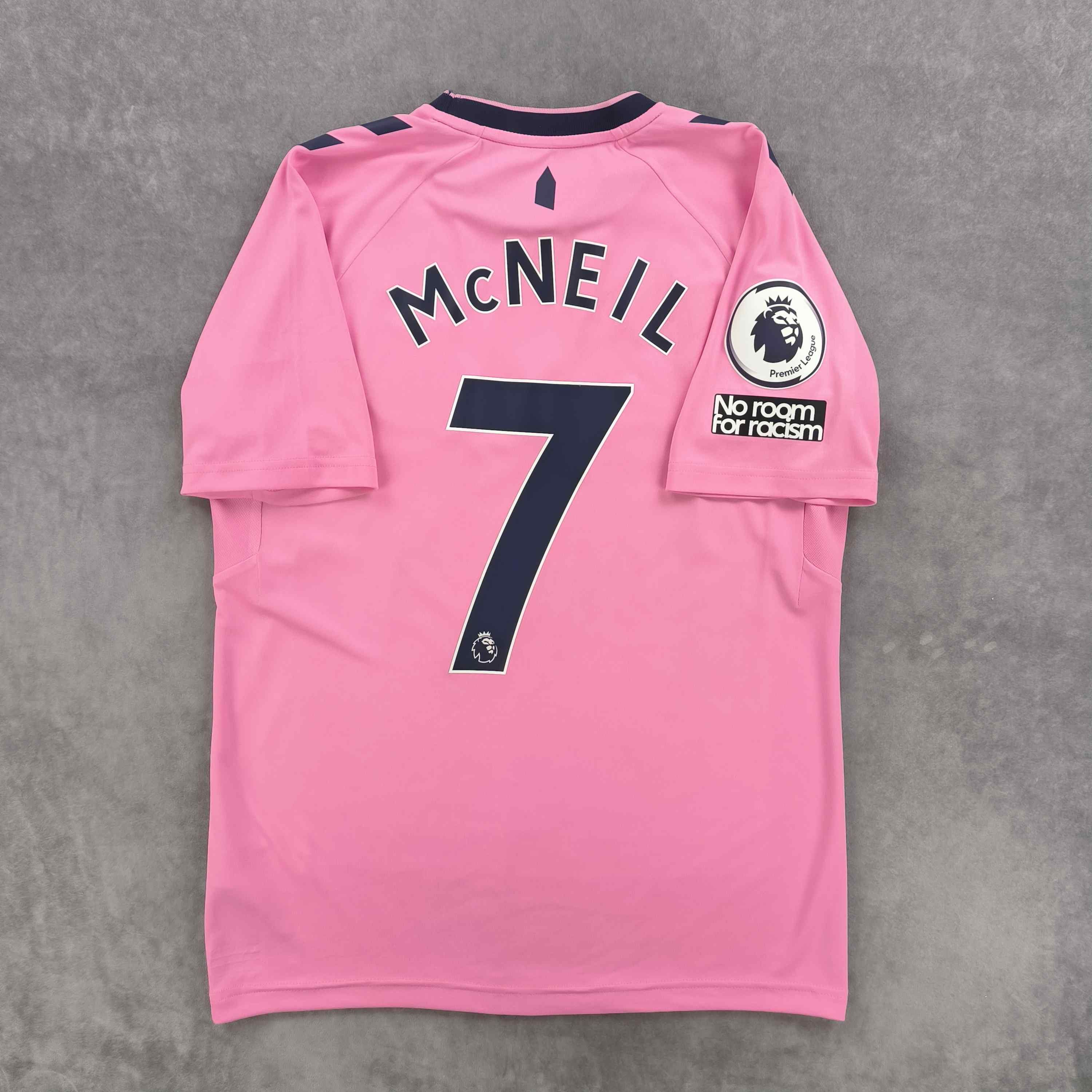 Hummel Everton 22-23 Hummel away Dwight McNeil football jersey sz S Size US S / EU 44-46 / 1 - 1 Thumbnail