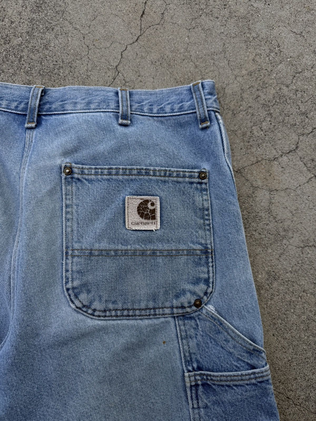 Carhartt Vintage Carhartt Carpenter Shorts Size US 32 / EU 48 - 4 Thumbnail