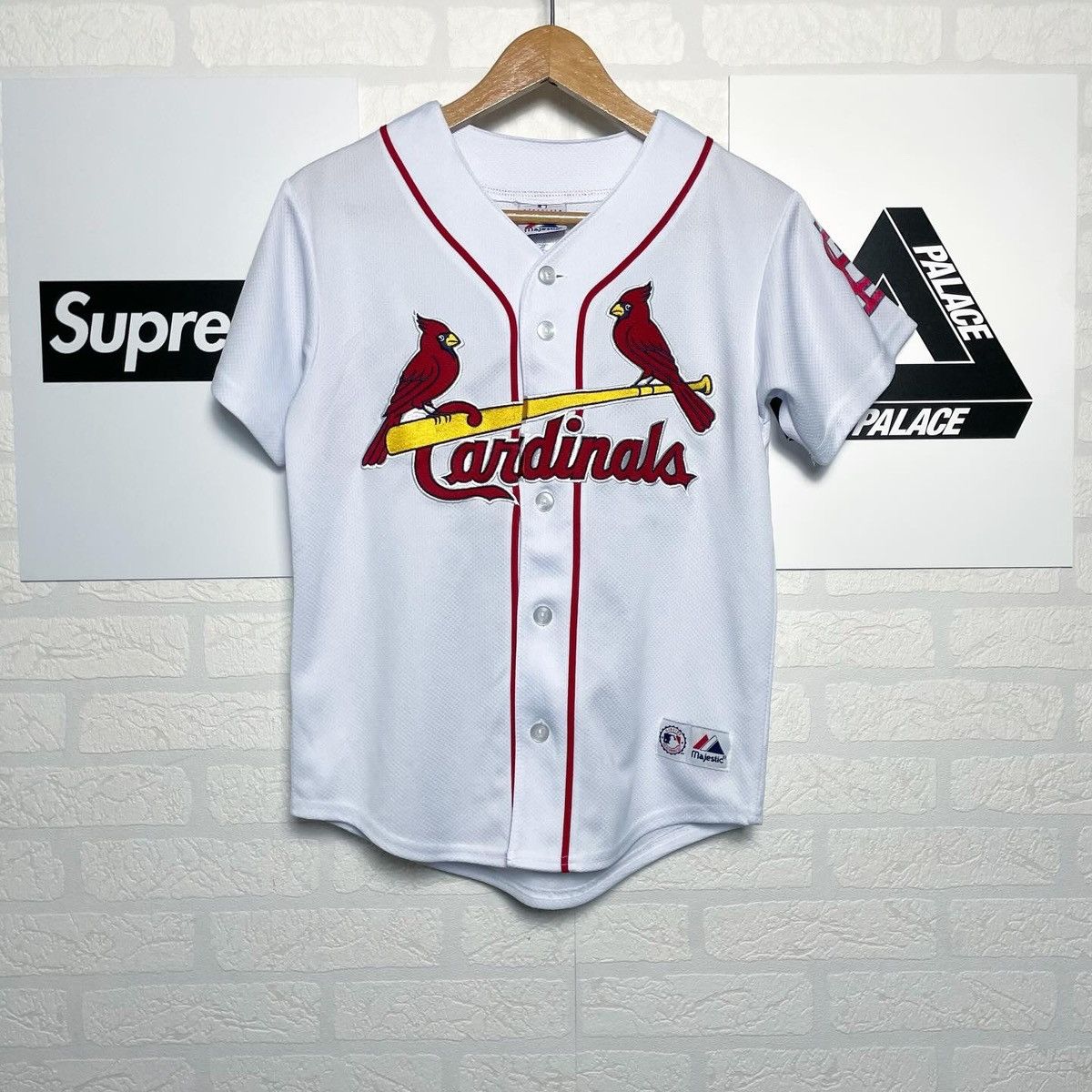 Majestic Vintage St Louis Cardinals Majestic Authentic Jersey Size US S / EU 44-46 / 1 - 1 Thumbnail