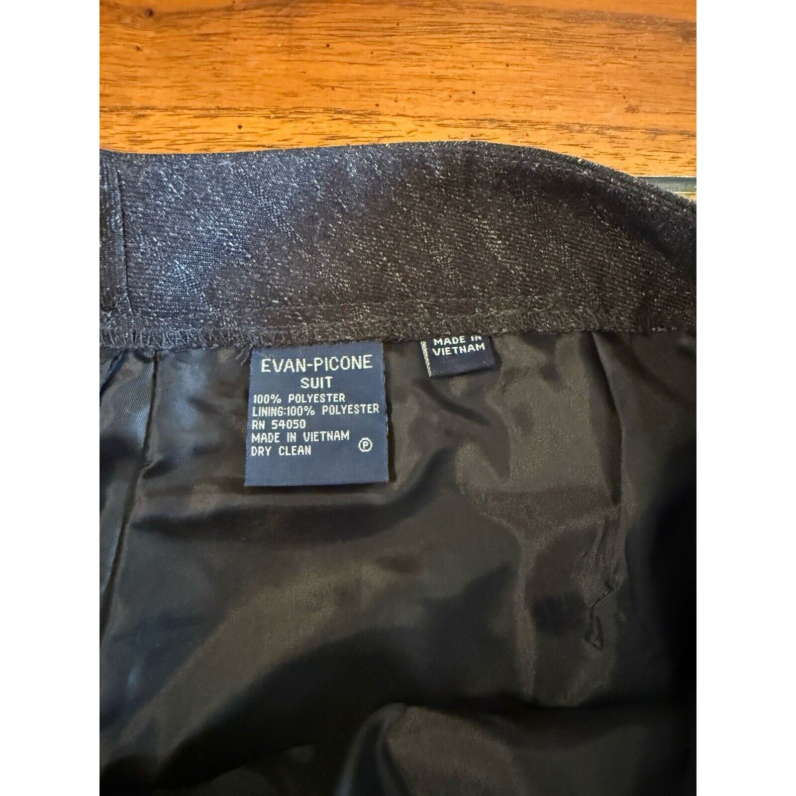 Evan Picone NWOT Evan Picone Suit Pants Black with Grey Pin Stripe Women Size XXL / US 16-18 / IT 52-54 - 3 Thumbnail