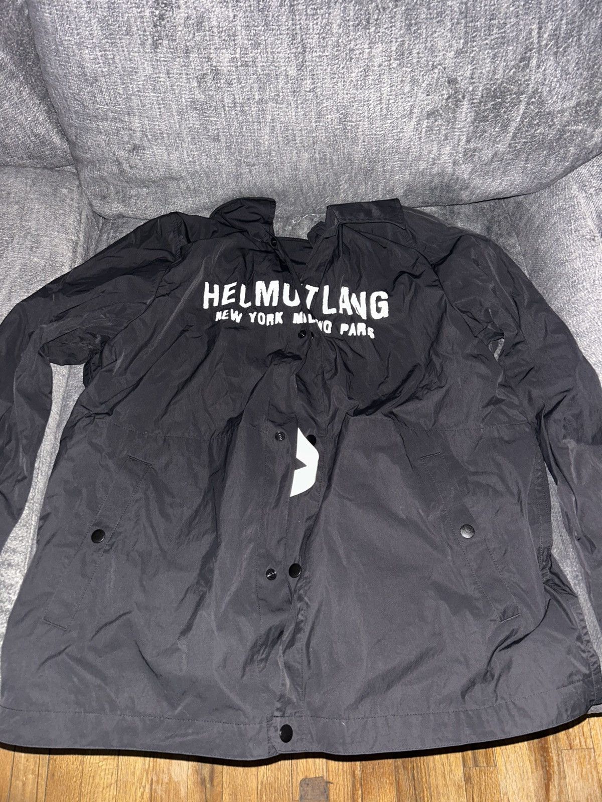 Helmut Lang Stadium Jacket Black