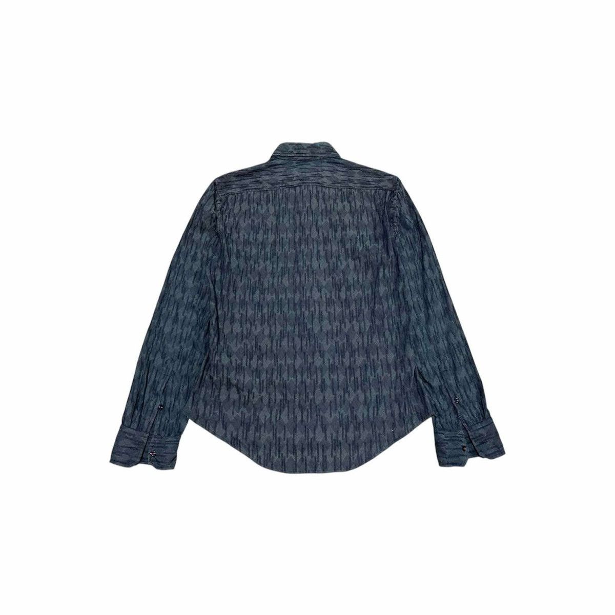 Morgan Homme 🔥Sick Y2K Morgan Homme Argyle Pleats Shirt Size US L / EU 52-54 / 3 - 7 Thumbnail
