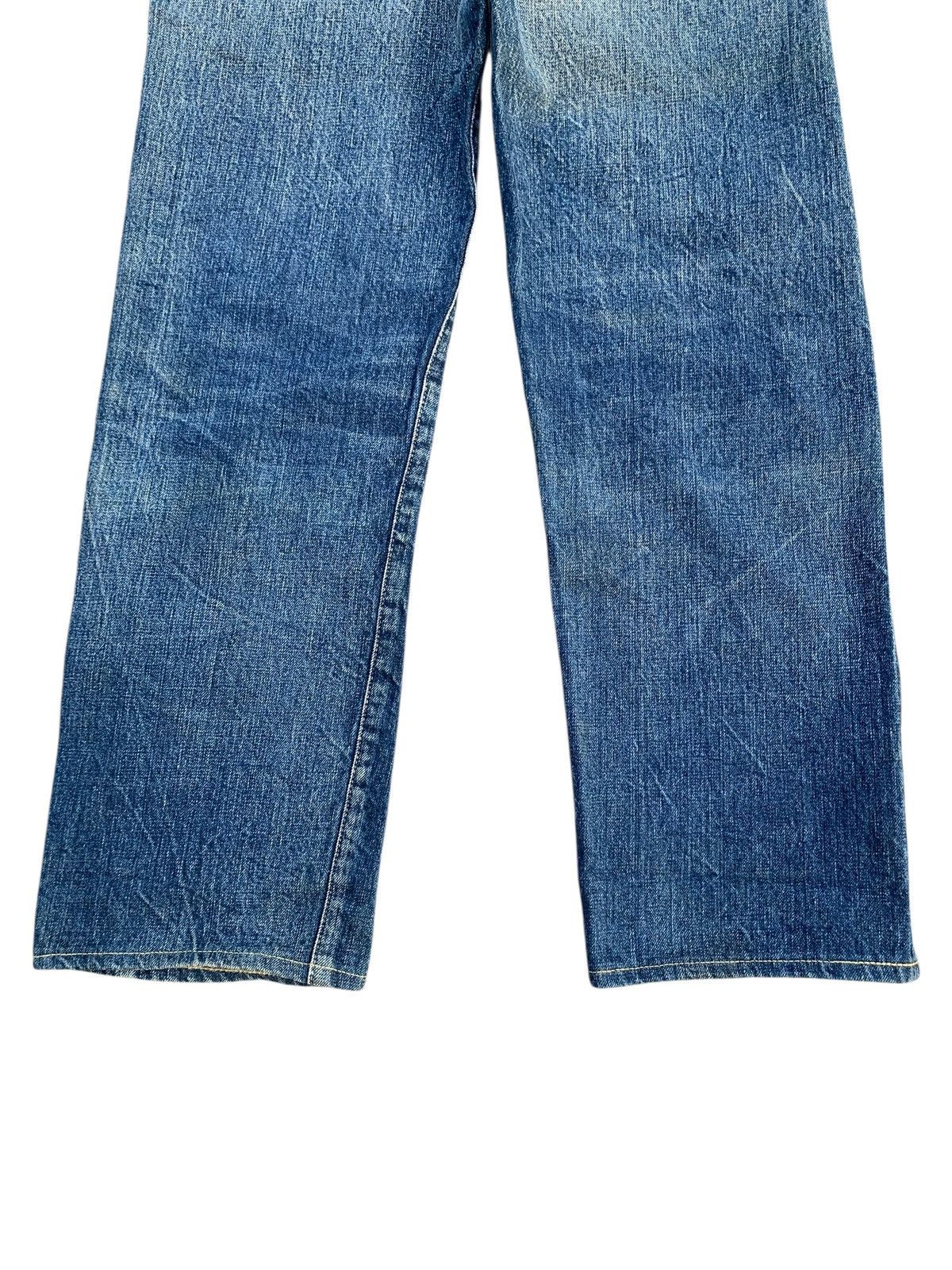 Kapital VINTAGE BURGUS PLUS SELVEDGE BUTTON FLY JAPANESE RAW DENIM Size US 32 / EU 48 - 9 Thumbnail