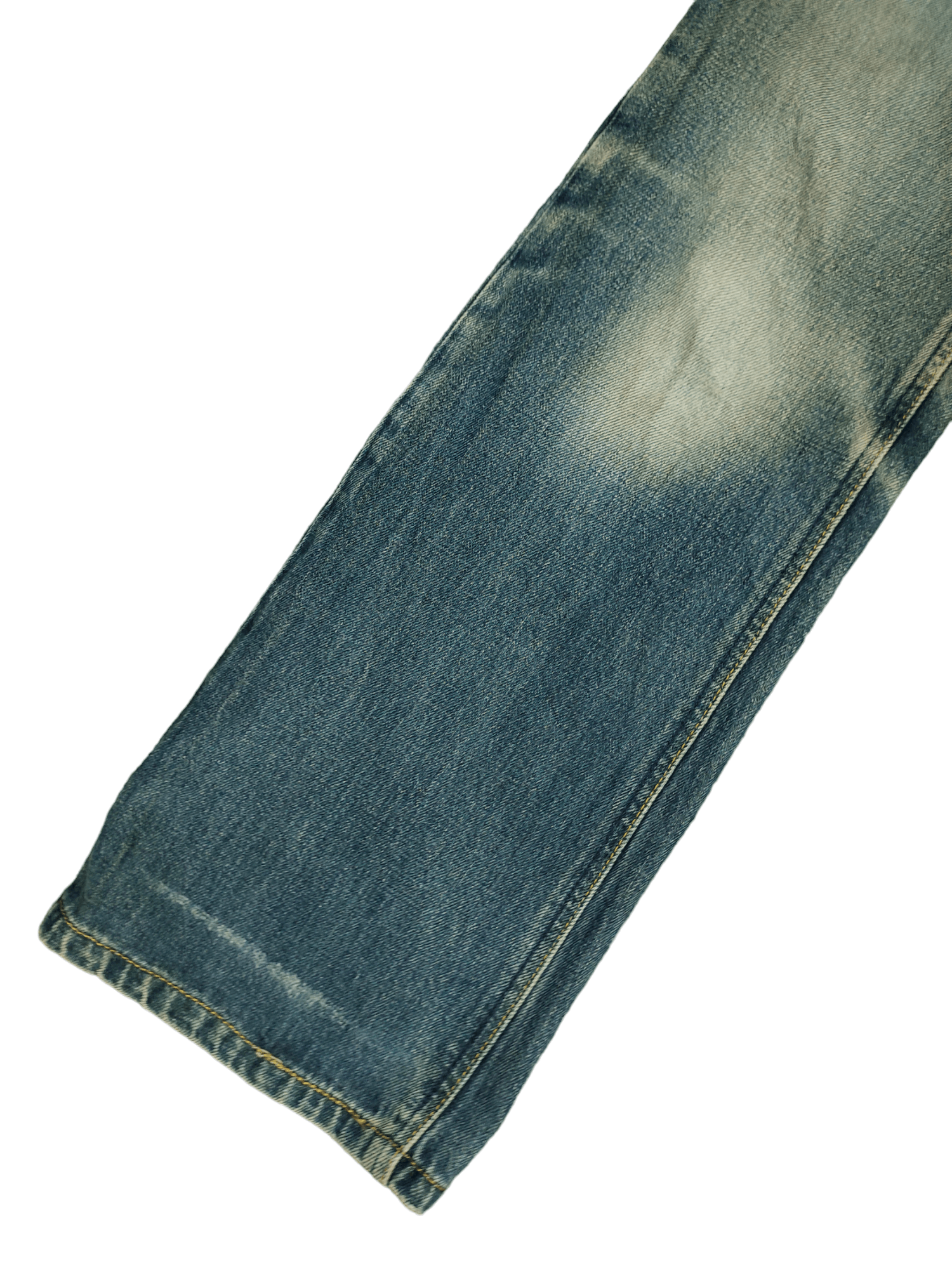 If Six Was Nine Flare Jeans Miss Lee Rider Clawmark Distress Denim Bootcut Size 26" / US 2 / IT 38 - 9 Thumbnail