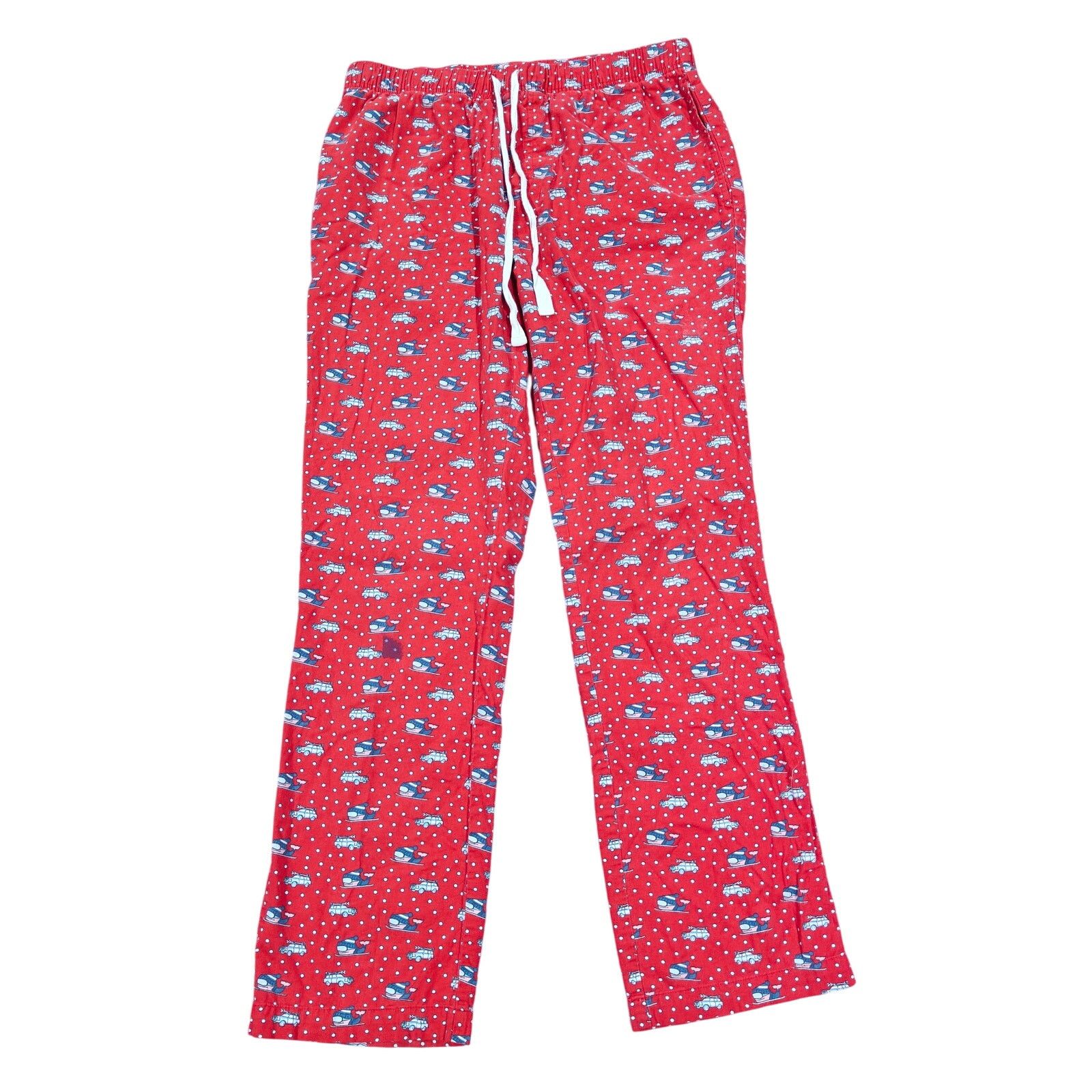 Vineyard Vines Vineyard Vines Holiday Pajama Pants Flannel Small Ski Whale Size US 30 / EU 46 - 1 Thumbnail