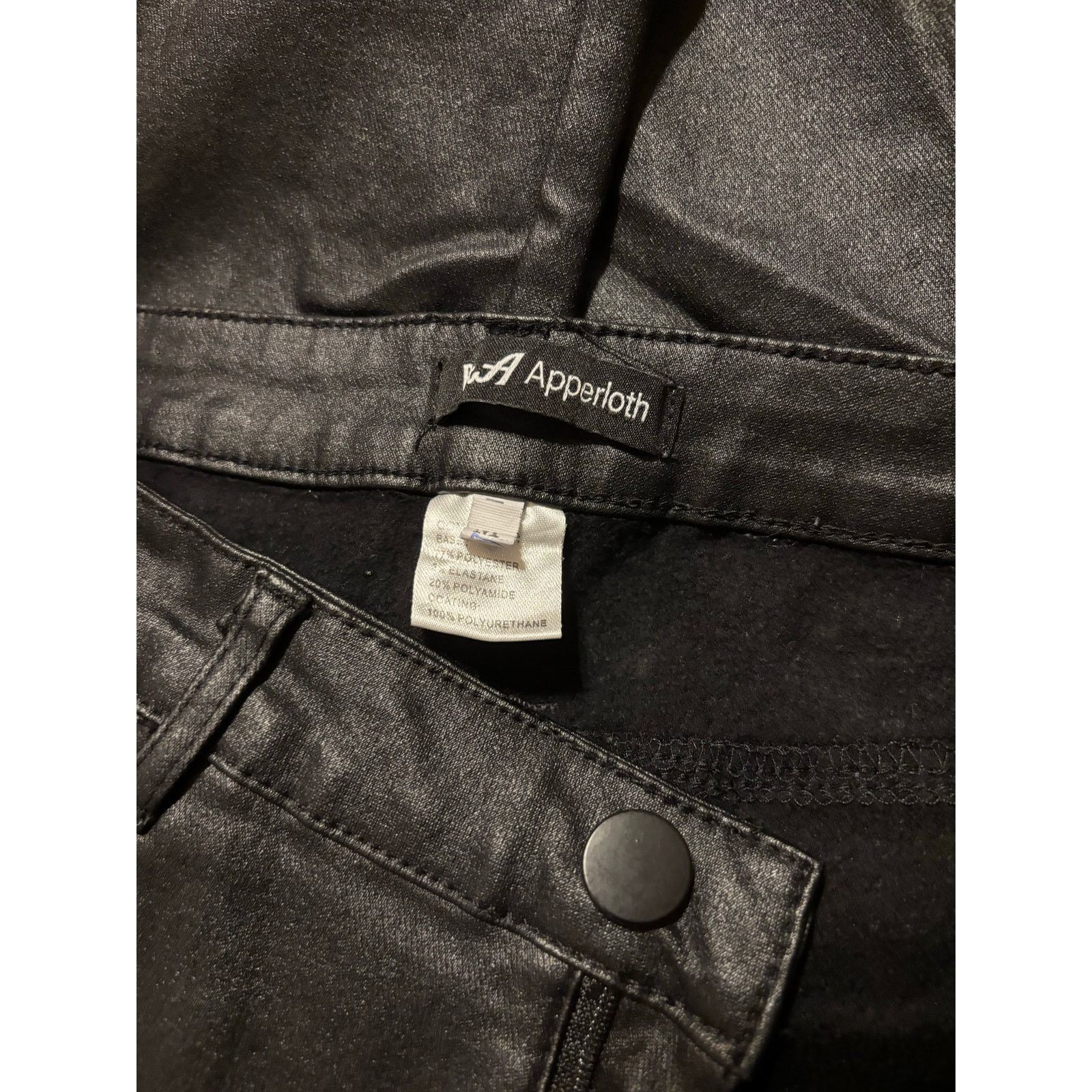 The Unbranded Brand Apperloth PU Leather Skinny Pants Size Medium Size 30" / US 8 / IT 44 - 5 Thumbnail
