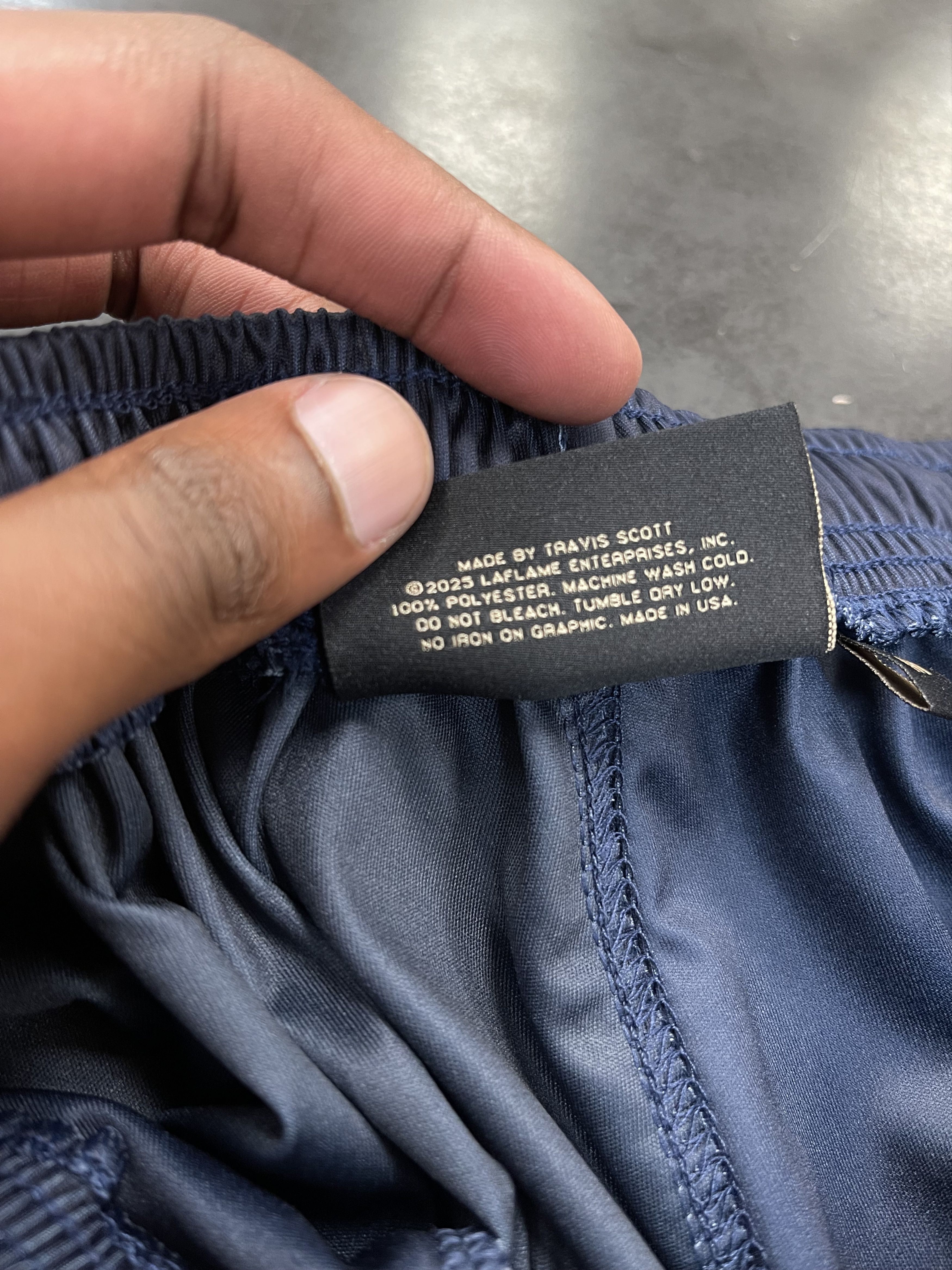 Nike × Travis Scott Travis Scott x Nike x FC Barcelona Skeleton Home Shorts Size US 32 / EU 48 - 6 Thumbnail