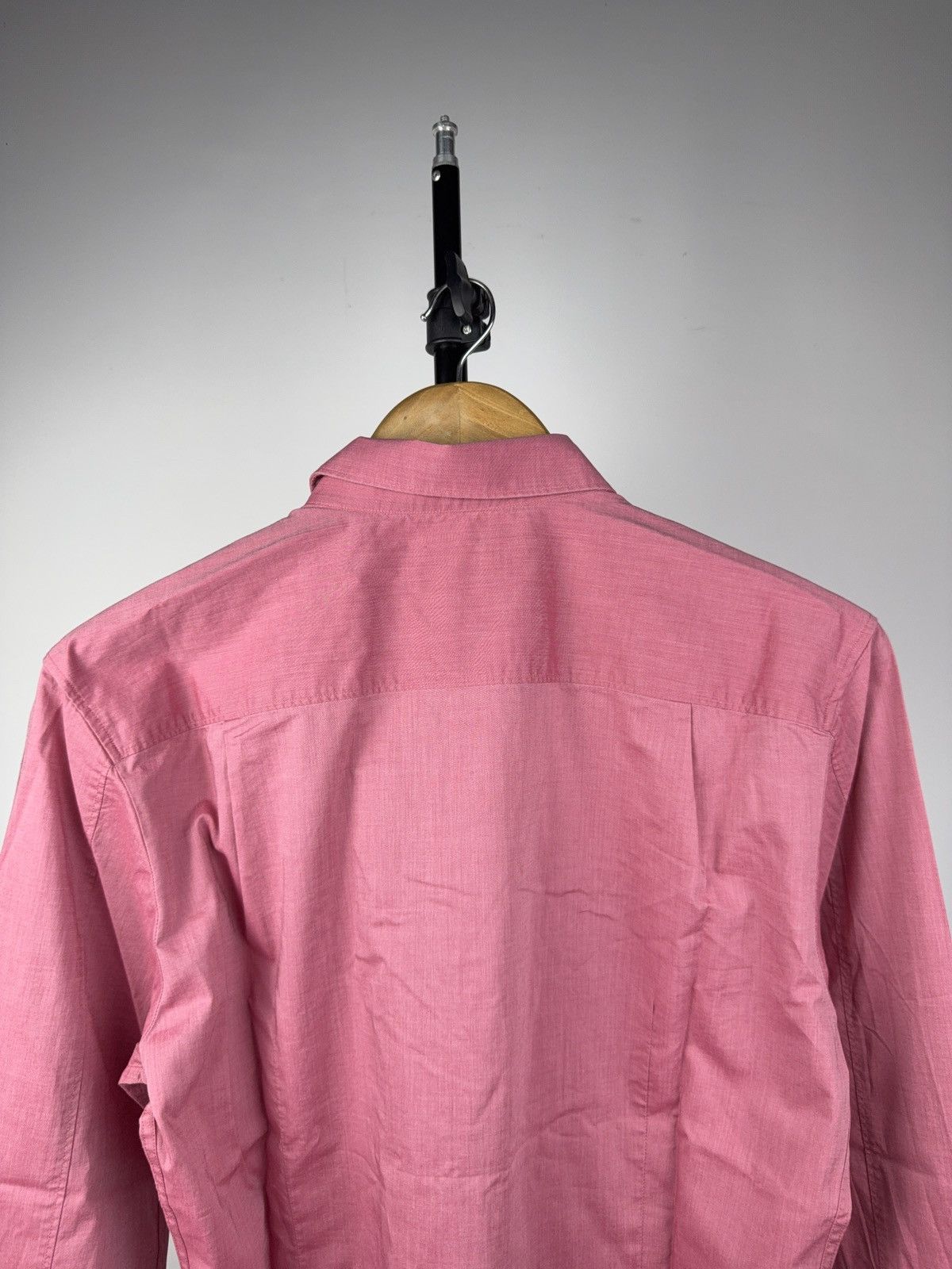 Hugo Boss Luxury Designer Hugo Boss HUGO Slim Fit Pink Shirt M Size US M / EU 48-50 / 2 - 10 Thumbnail