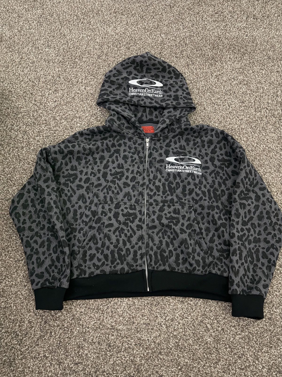 Other HeavenOnEarth christian streetwear leopard hoodie Size US M / EU 48-50 / 2 - 1 Thumbnail