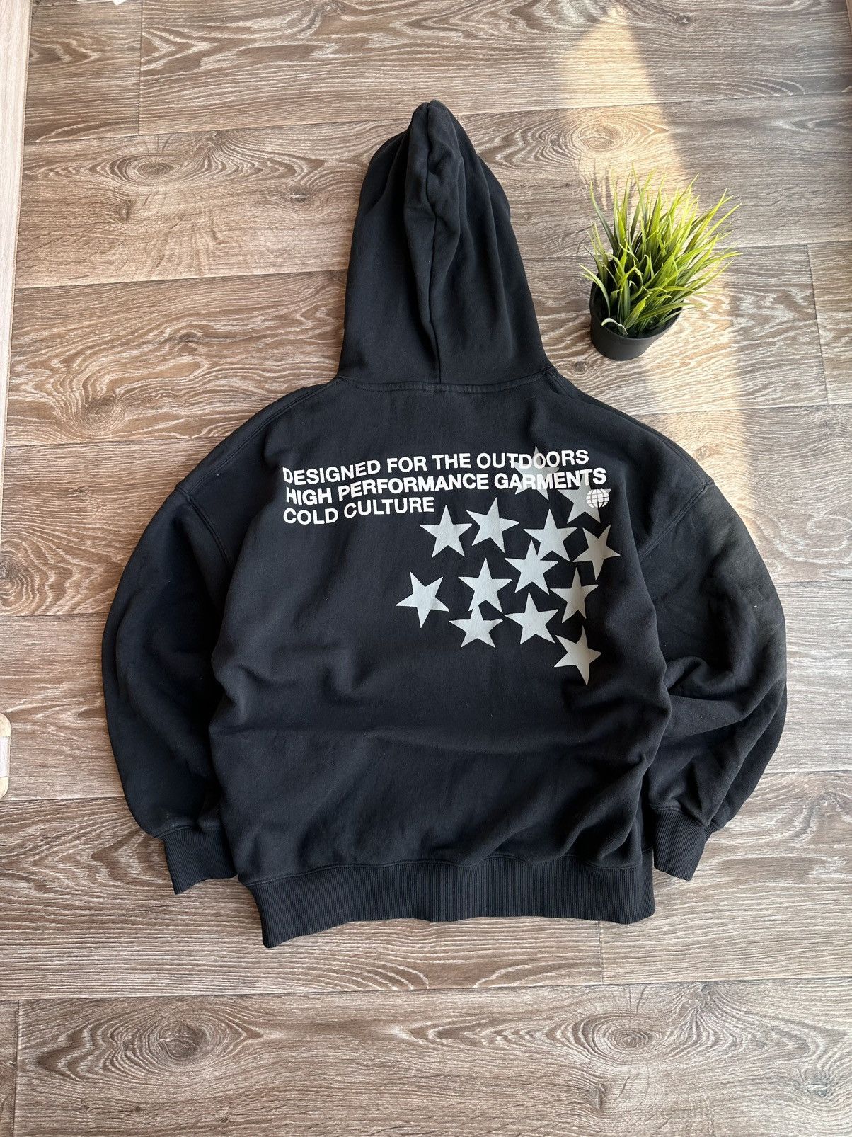 Vintage 🔥 Cold Culture Astro Oversized Hoodie Stars Sweatshirt Black Size US XS / EU 42 / 0 - 1 Thumbnail