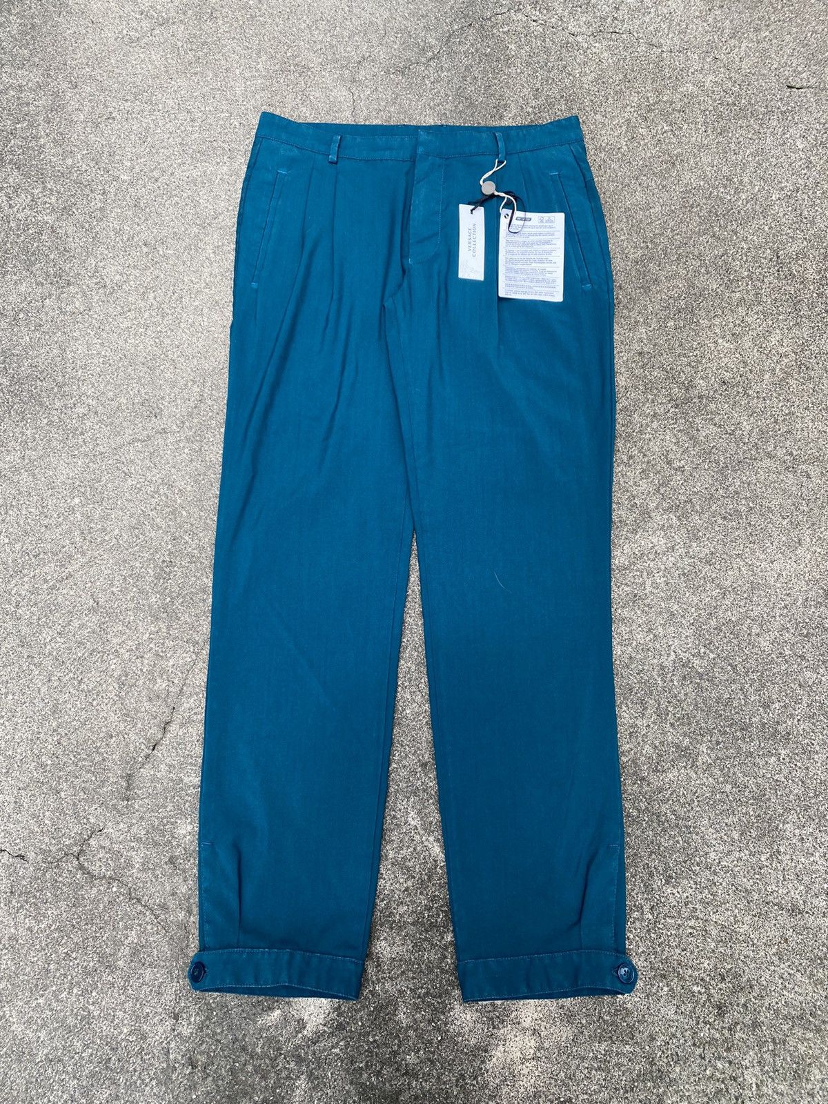Versace 2014 Versace Wool Trousers Size US 32 / EU 48 - 1 Thumbnail