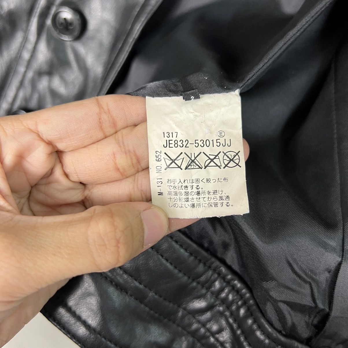 Le Grande Bleu (L.G.B.) 🔥 UNTITLED MEN CARGO LEATHER JACKET Size US M / EU 48-50 / 2 - 15 Thumbnail