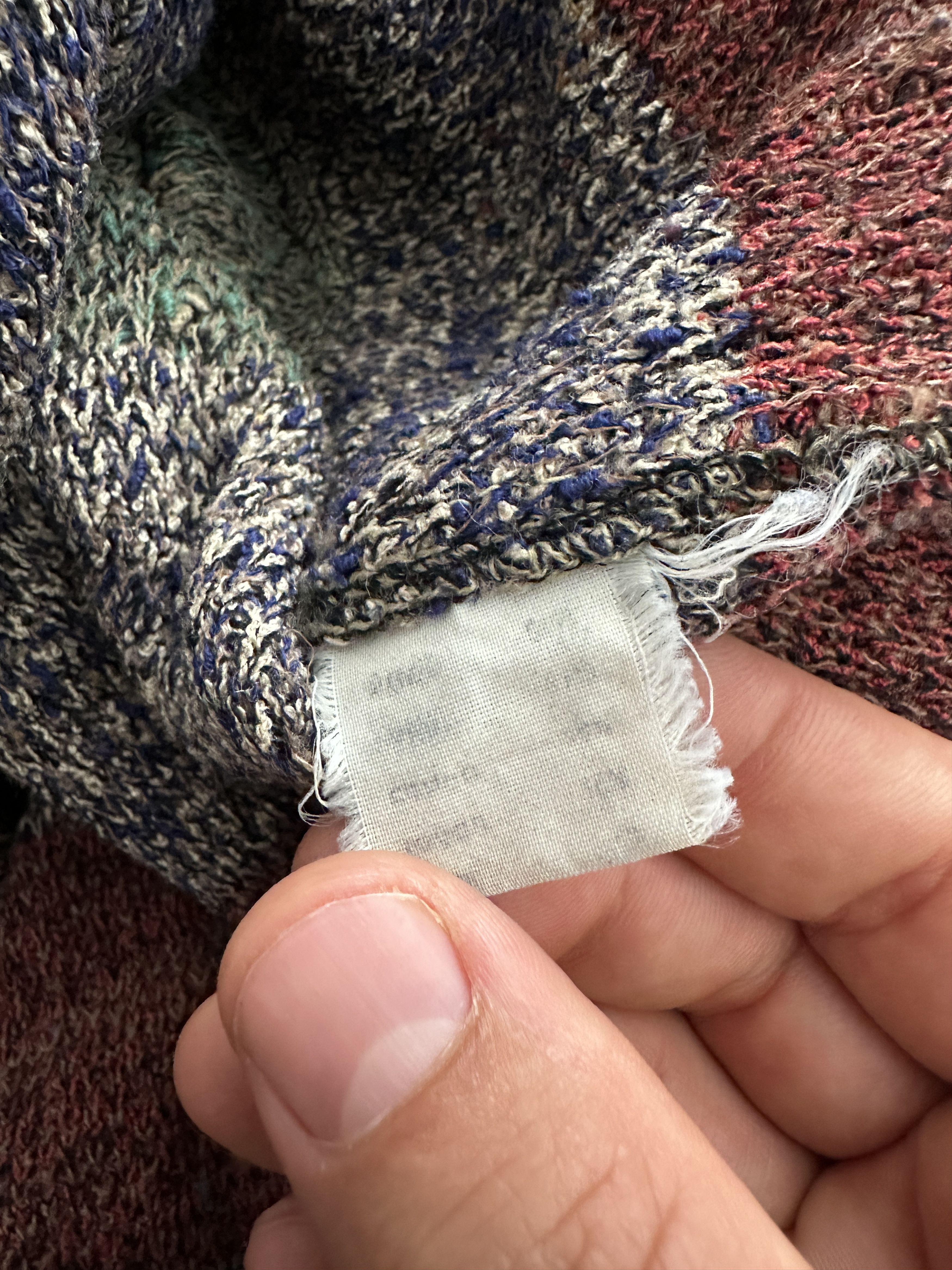 Missoni Missoni Uomo Cardigan 3D Knit DNA Retro Sweater Size L Size US L / EU 52-54 / 3 - 17 Thumbnail