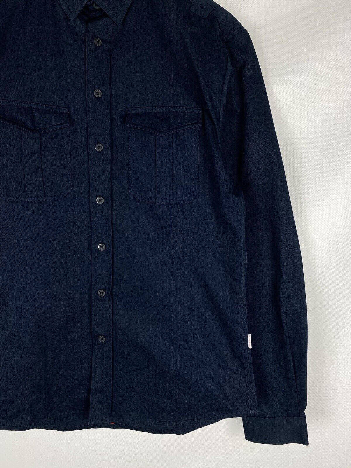 Orlebar Brown Orlebar Brown Men’s Long Sleeve Overshirt Jacket L Navy Blue Size US L / EU 52-54 / 3 - 6 Thumbnail