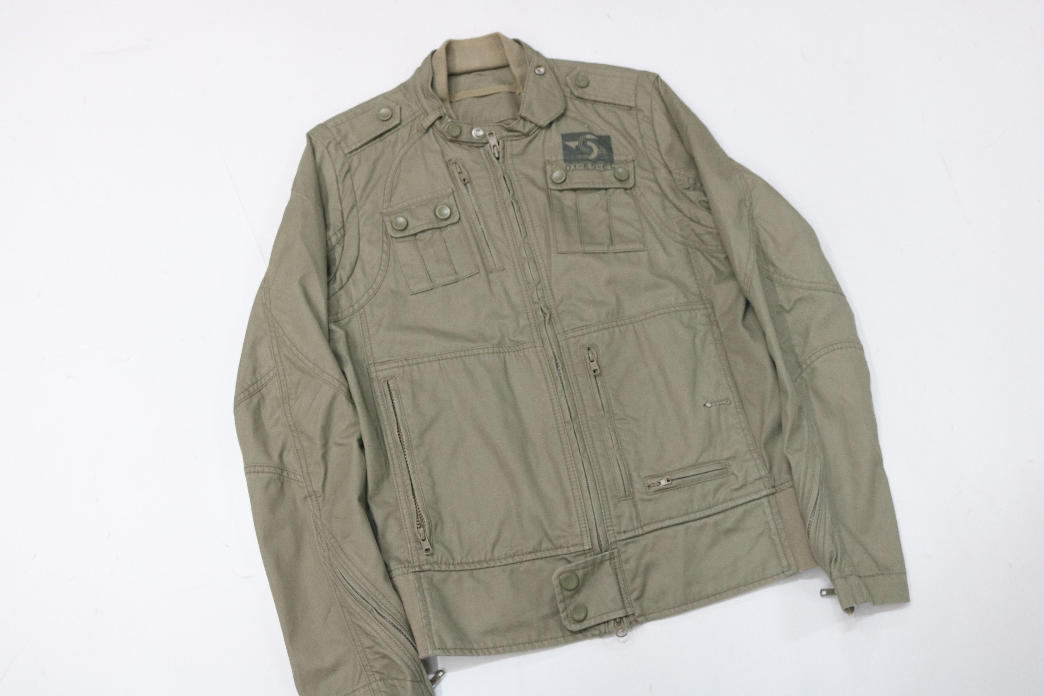 Diesel DIESEL Technical Zip-Up Jacket Size US M / EU 48-50 / 2 - 2 Thumbnail