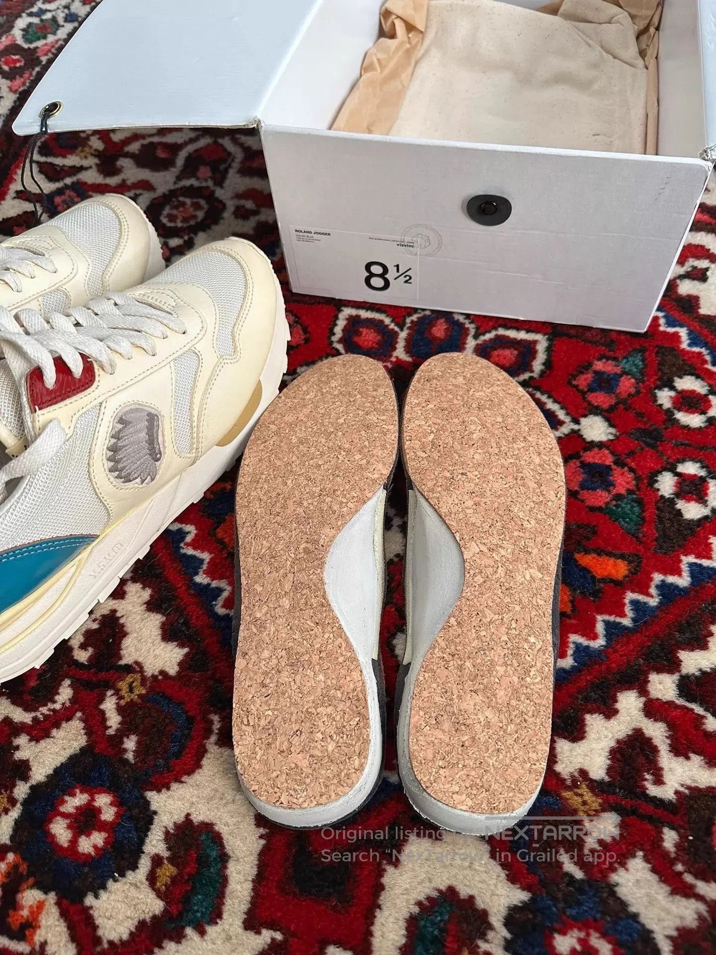 Visvim Multi Color Low Top Sneakers Size 8.5. Size US 8.5 / EU 41-42 - 6 Thumbnail