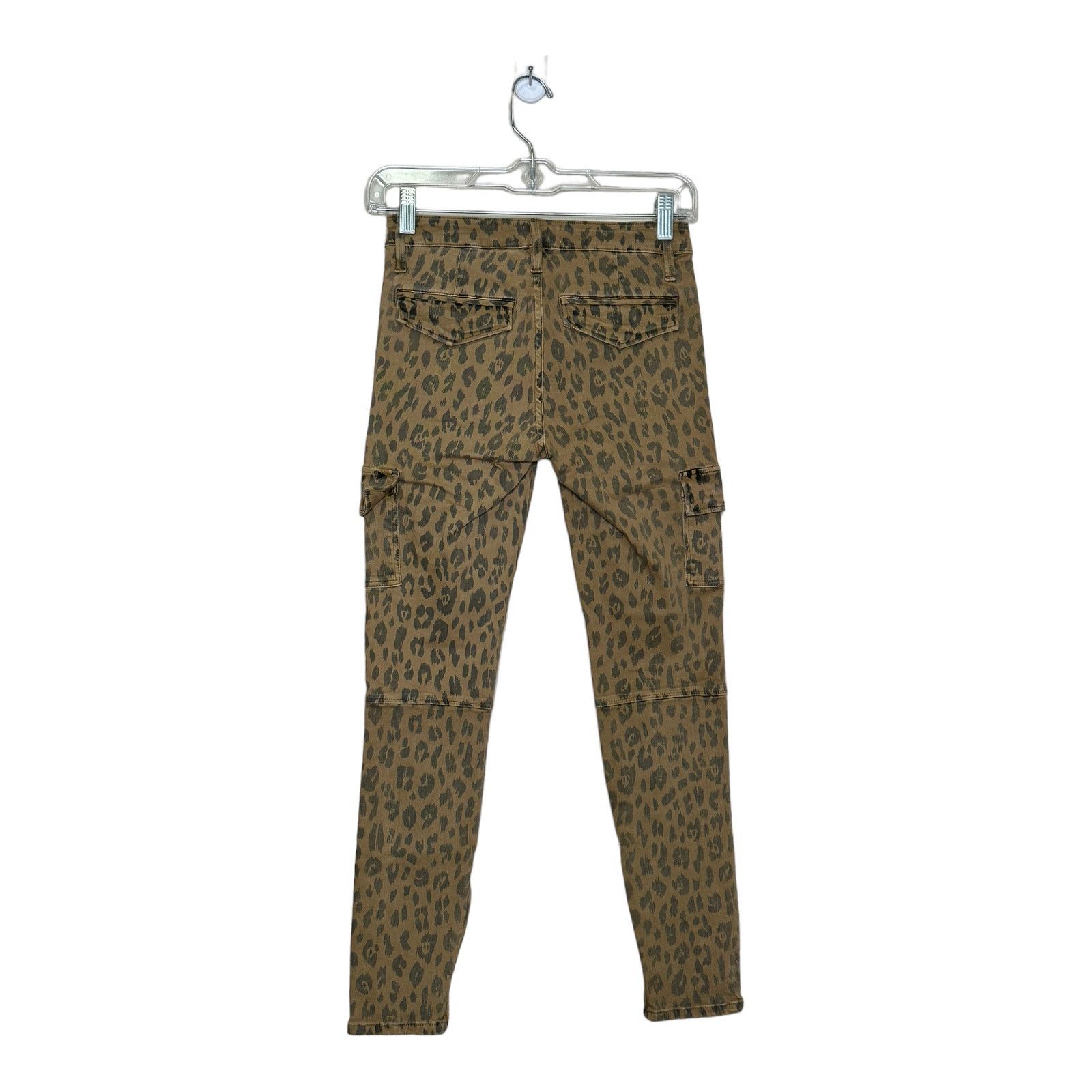 Frame FRAME beige cheetah cargo ankle jeans size 24 - 0 Size 25" / US 0 / IT 36 - 8 Thumbnail