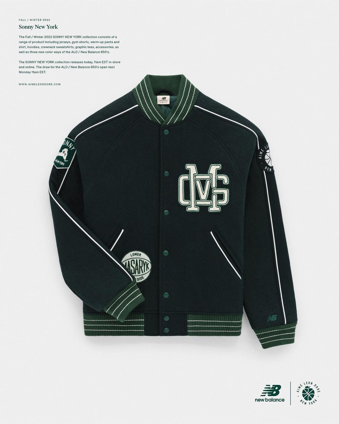 Aime Leon Dore Varsity Jacket | Grailed