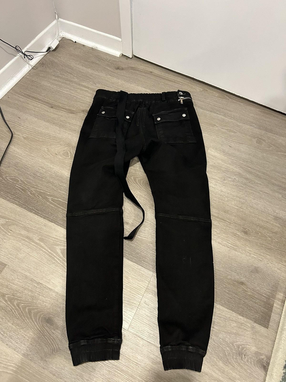 Rick Owens Drkshdw Black Rick Owens Aircuts Size US 32 / EU 48 - 2 Thumbnail