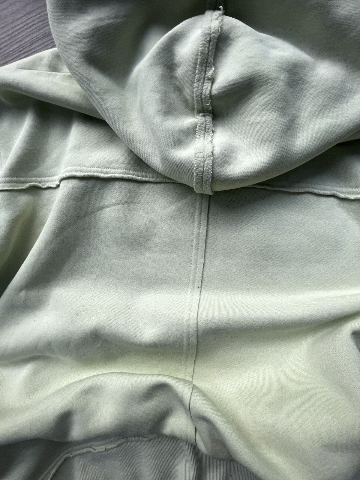 Vintage Custom Tailored Jun Penélope Hoodie Mintgreen Rare Size US M / EU 48-50 / 2 - 2 Thumbnail