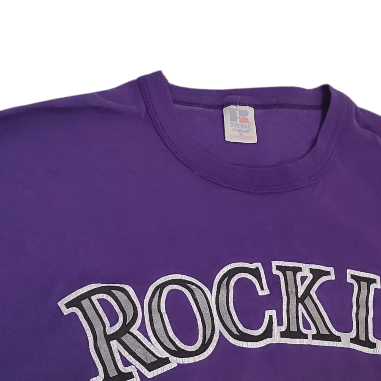 Vintage 90s Rockies Arc Script Logo T-Shirt Size US L / EU 52-54 / 3 - 3 Thumbnail