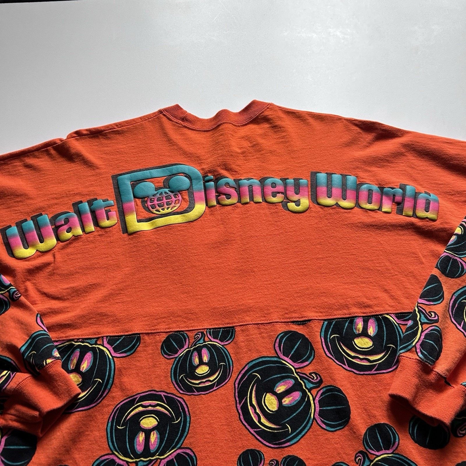 Disney × Mickey Mouse × Vintage Disney Land Halloween Mickey Mouse Spirit Jersey Shirt Large Size US L / EU 52-54 / 3 - 2 Thumbnail