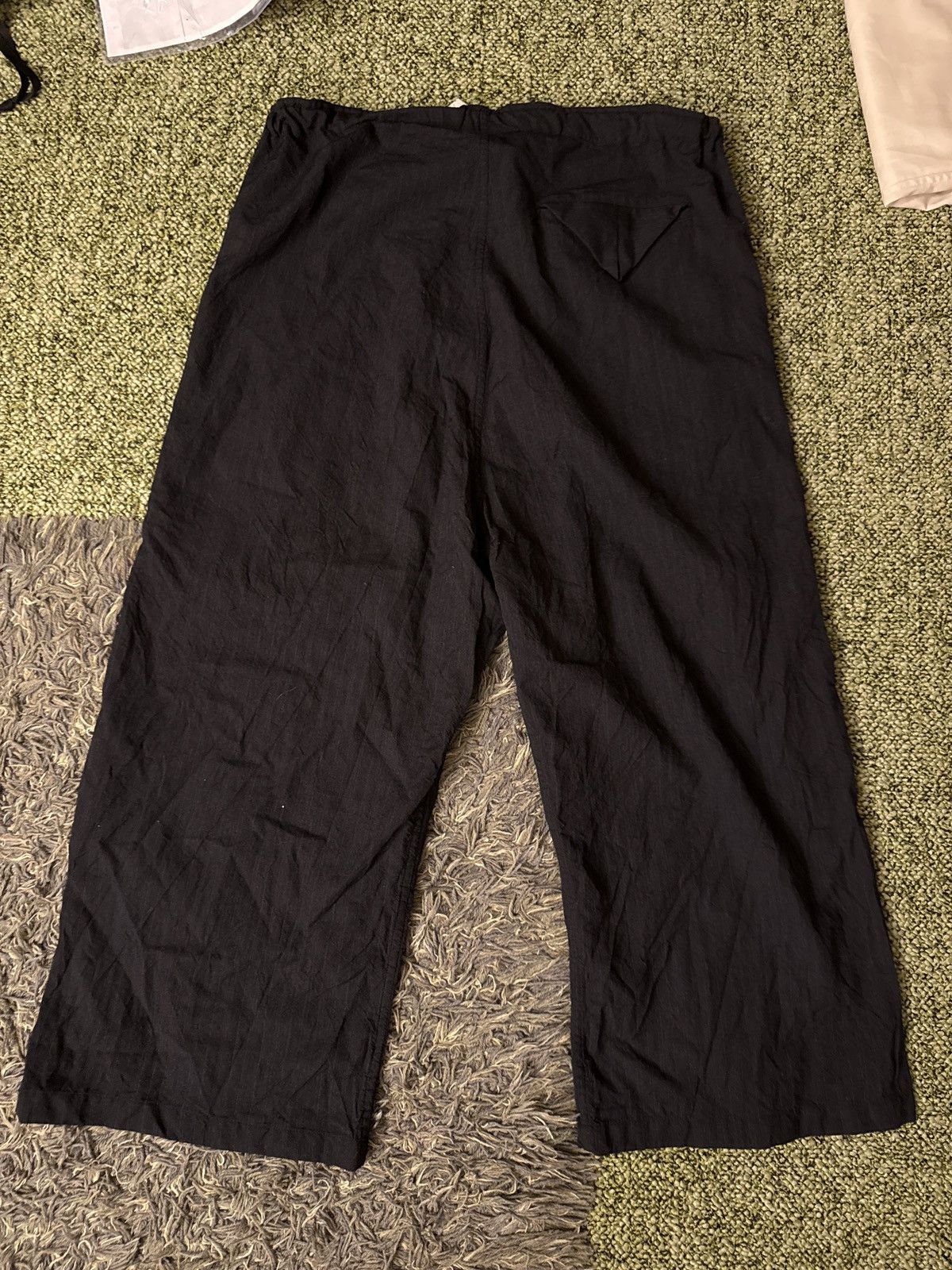 Paul Harnden Shoemakers Light Wool Drawstring trousers Size US 34 / EU 50 - 4 Thumbnail