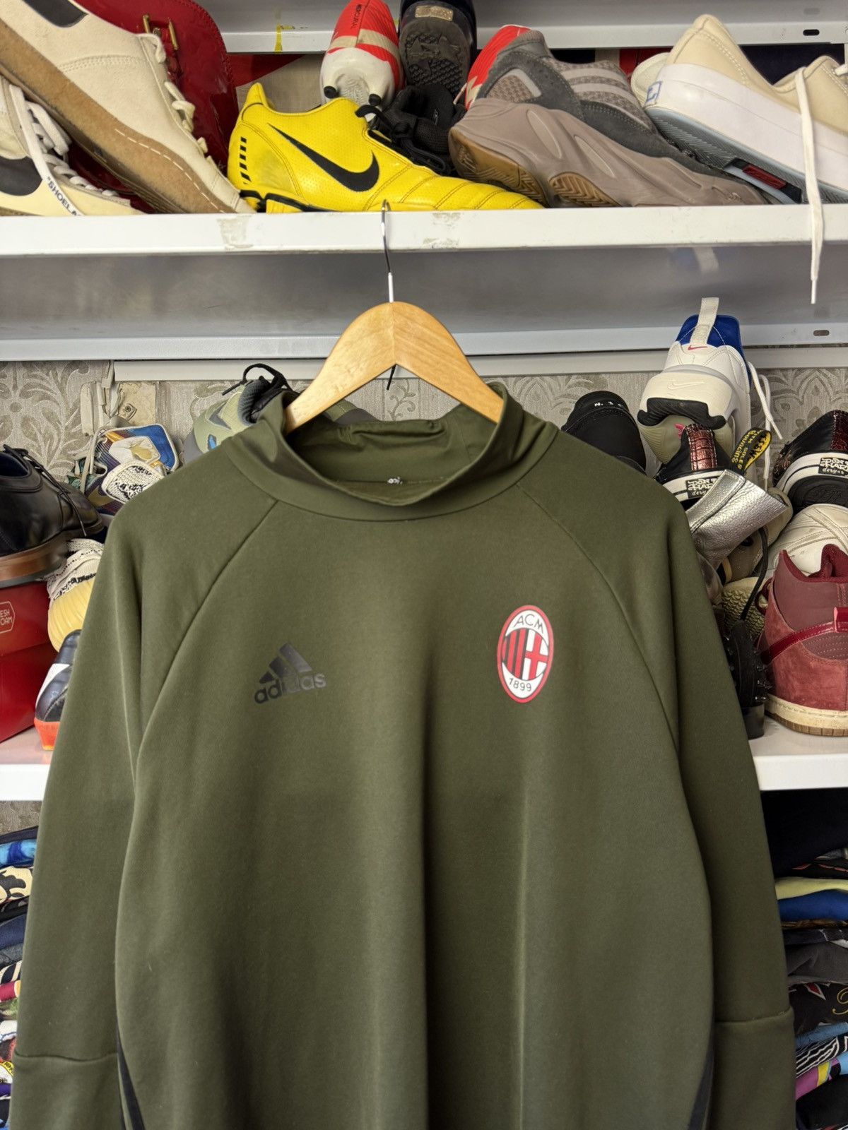 Vintage Vintage Milan Adidas Long Jersey trending Size US L / EU 52-54 / 3 - 2 Thumbnail