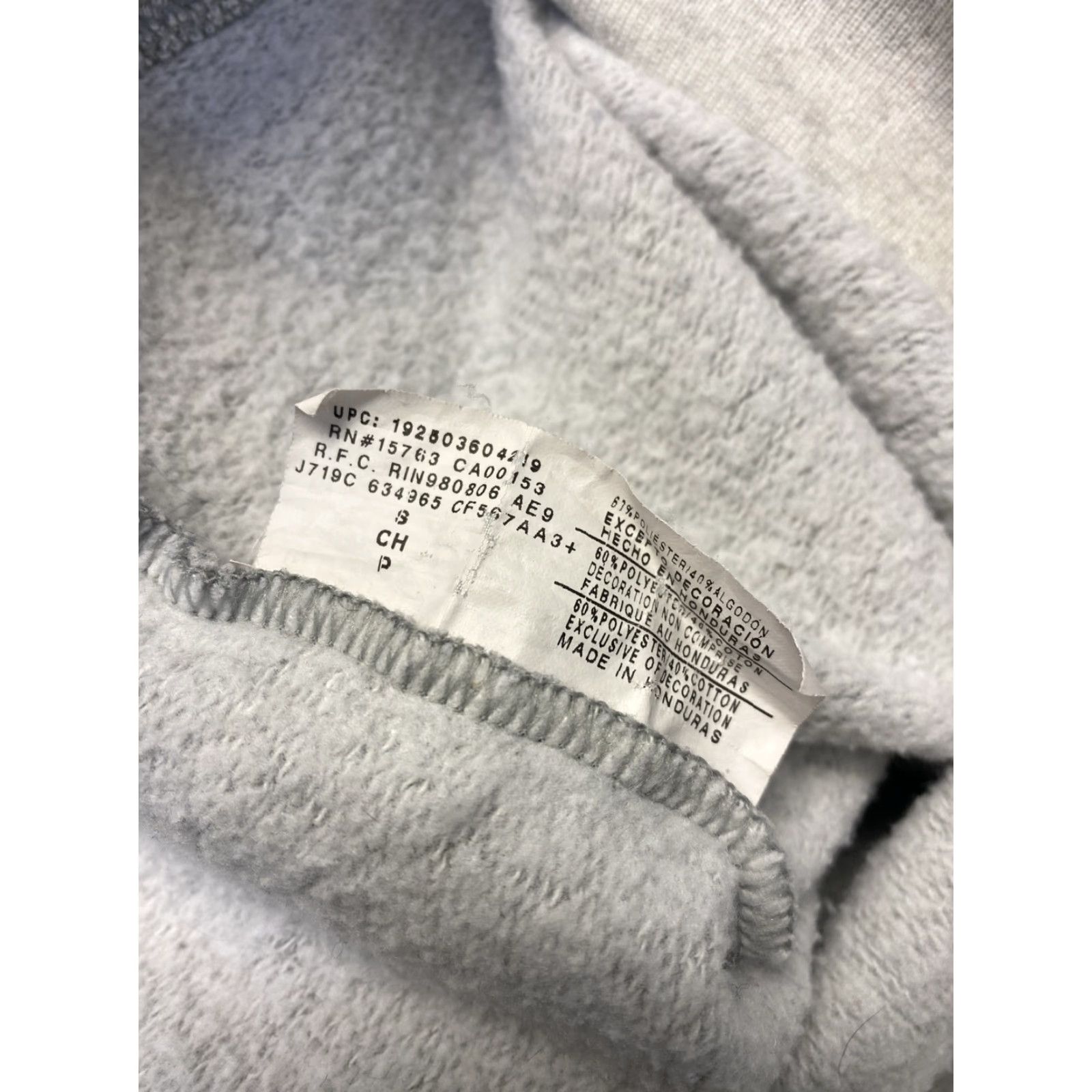 Champion Champion Sweatshirt Womens Gray Crewneck Pullover Big Logo Size Small Activewear Size S / US 4 / IT 40 - 8 Thumbnail