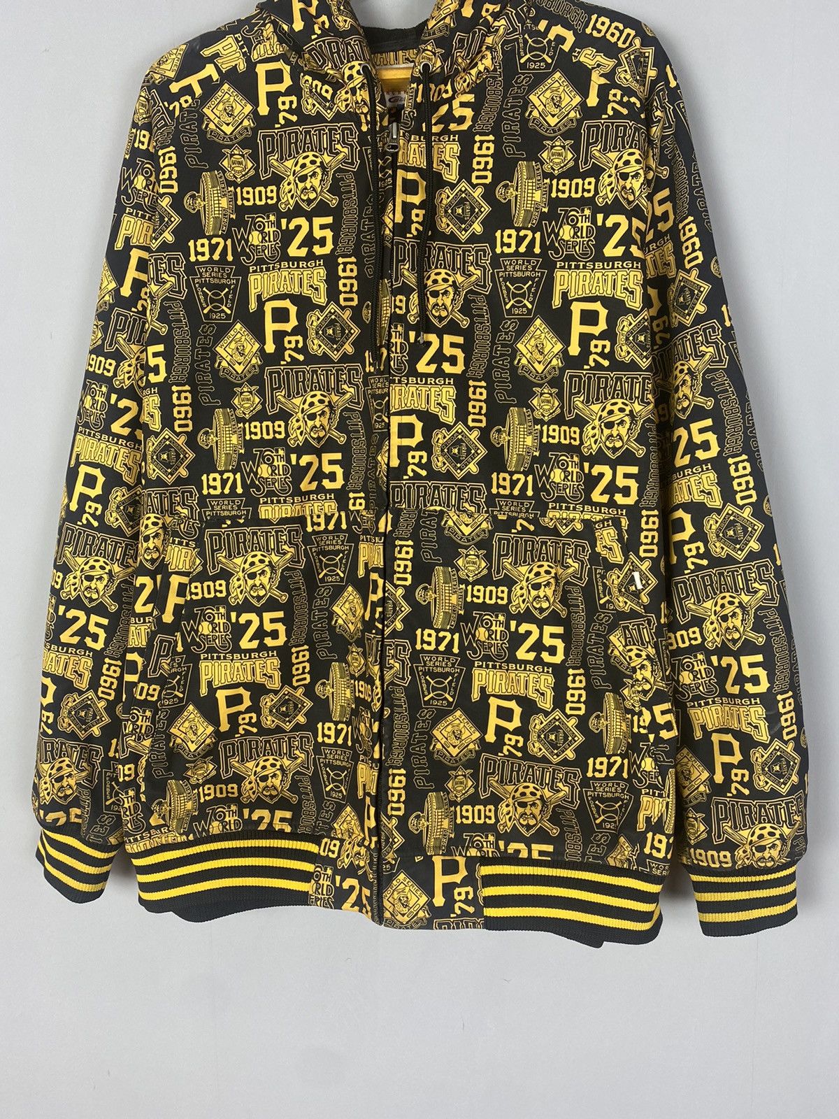 Vintage Pittsburg pirates monogram jacket genuine merchandise Size US XXL / EU 58 / 5 - 3 Thumbnail